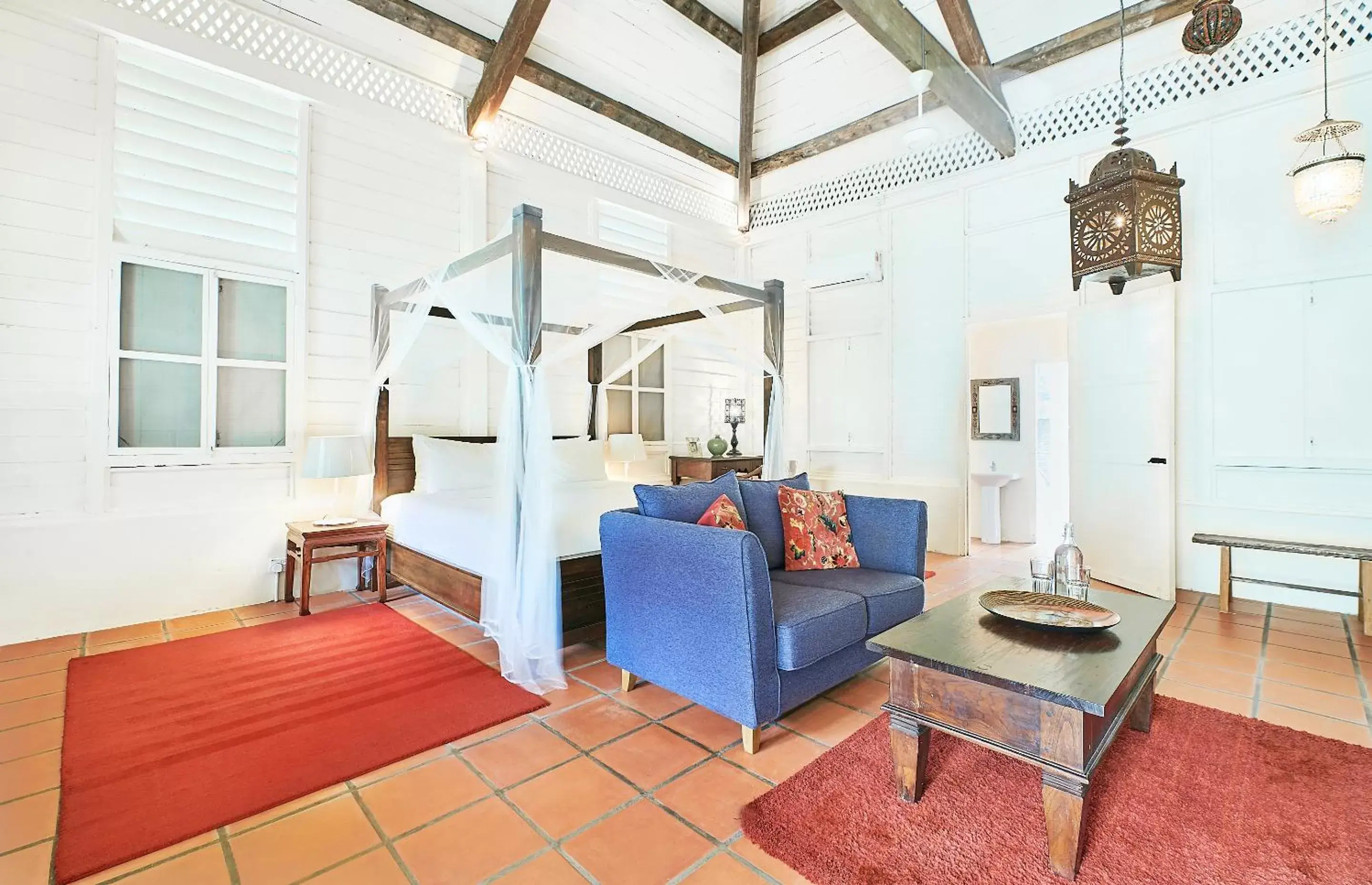 Bedroom, Seating Area in Temple Tree Resort