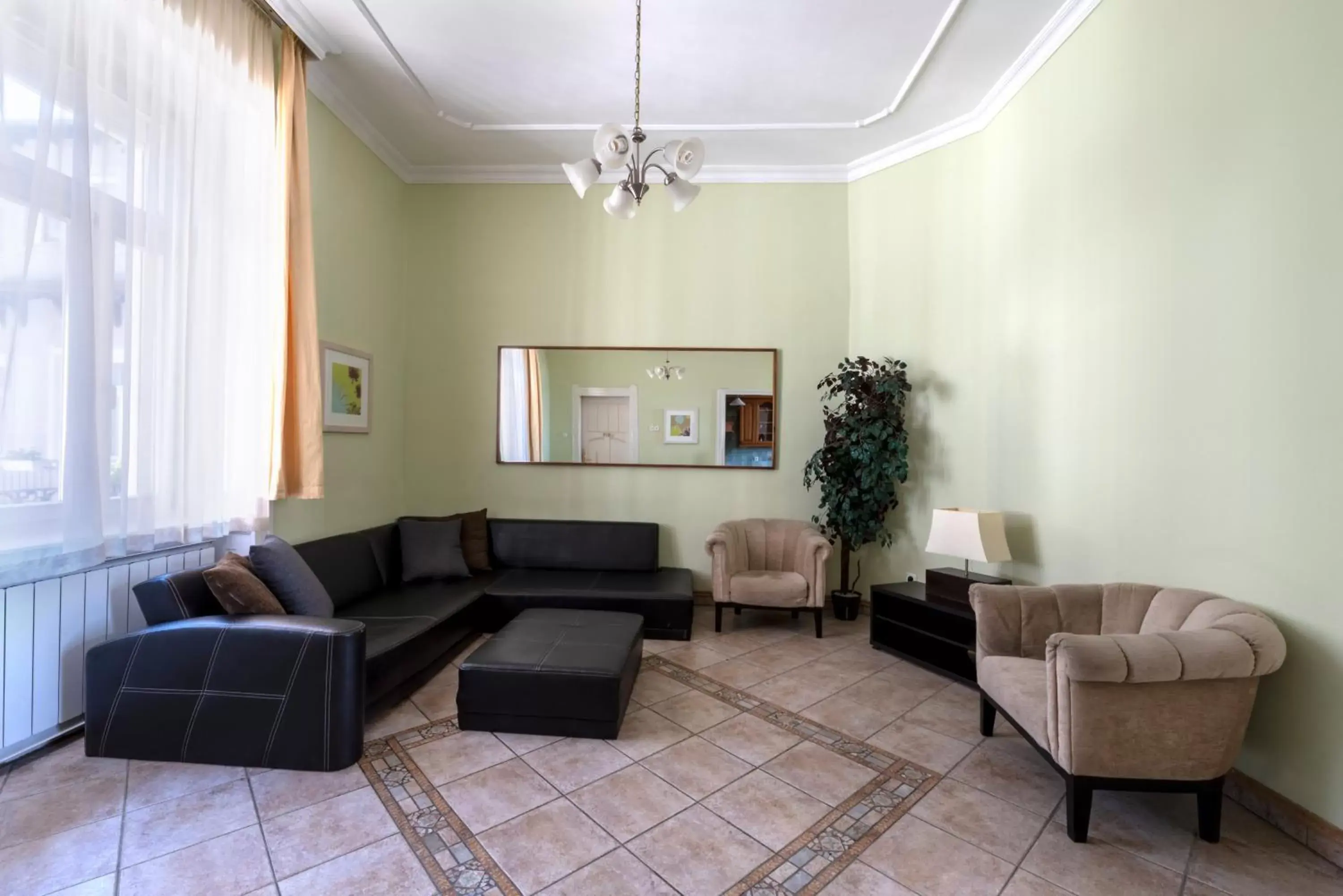 Bedroom, Seating Area in Baross City Hotel - Budapest