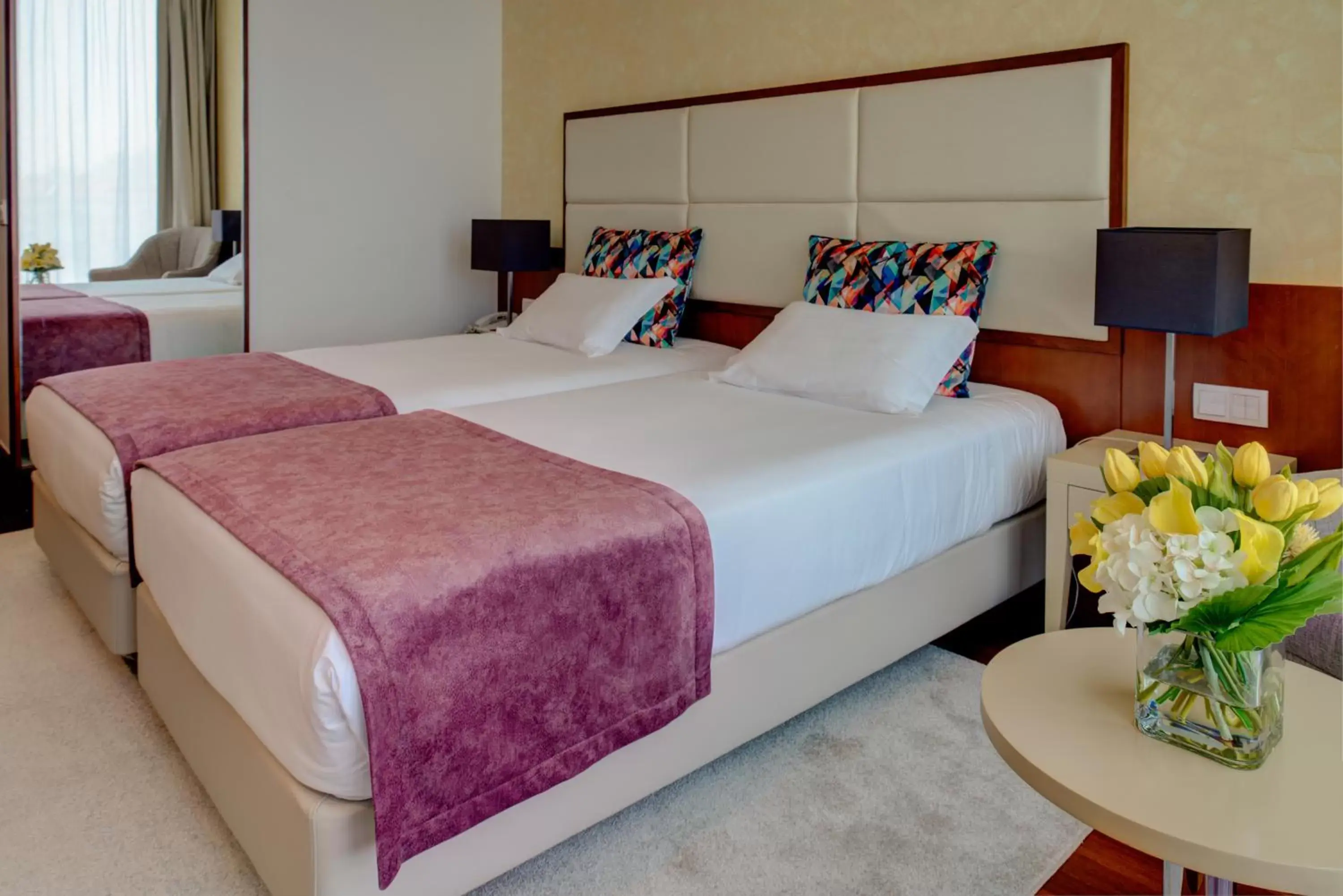 Bedroom, Bed in VIP Executive Arts Hotel