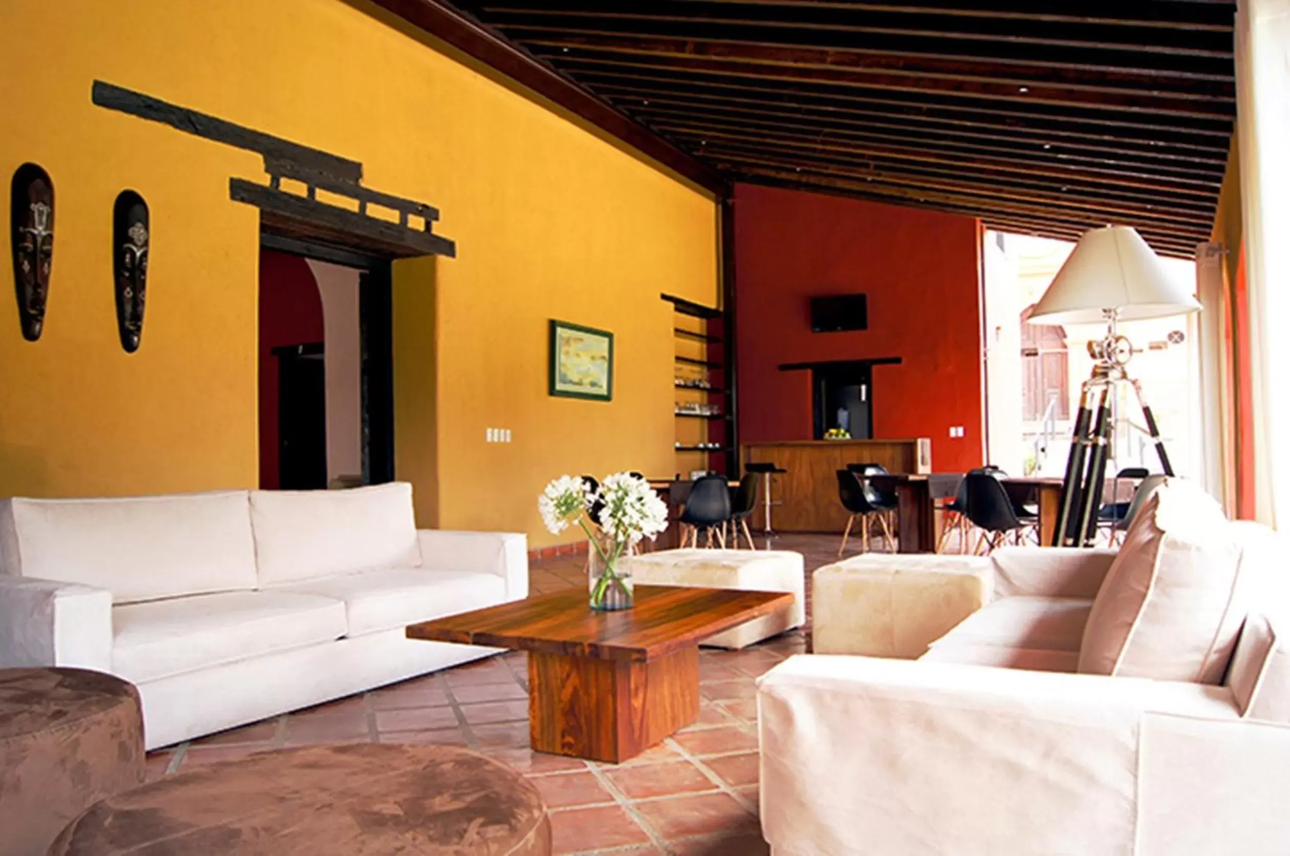 Facade/entrance, Seating Area in Hotel Hacienda San Martin