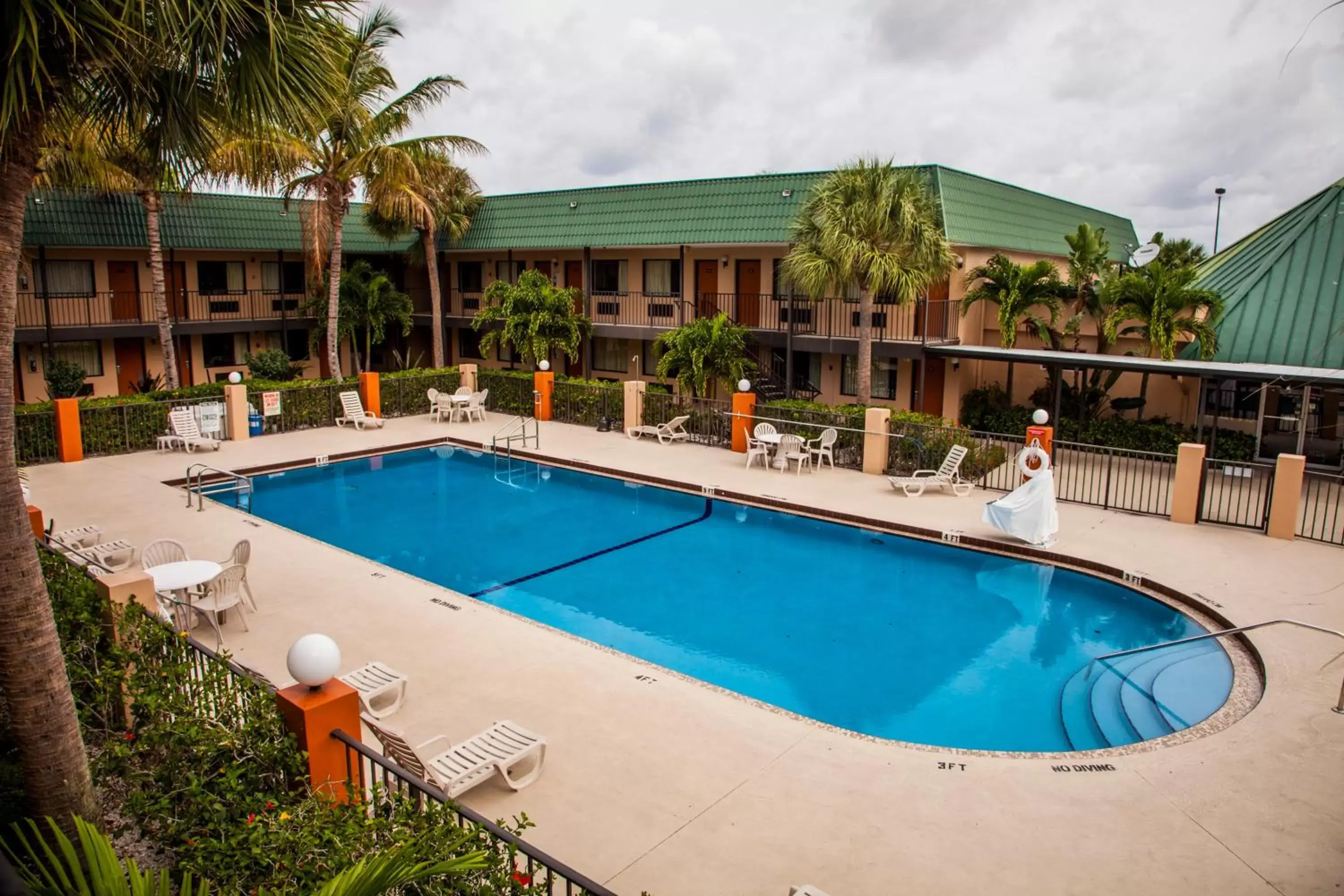 View (from property/room), Swimming Pool in Super 8 by Wyndham North Palm Beach