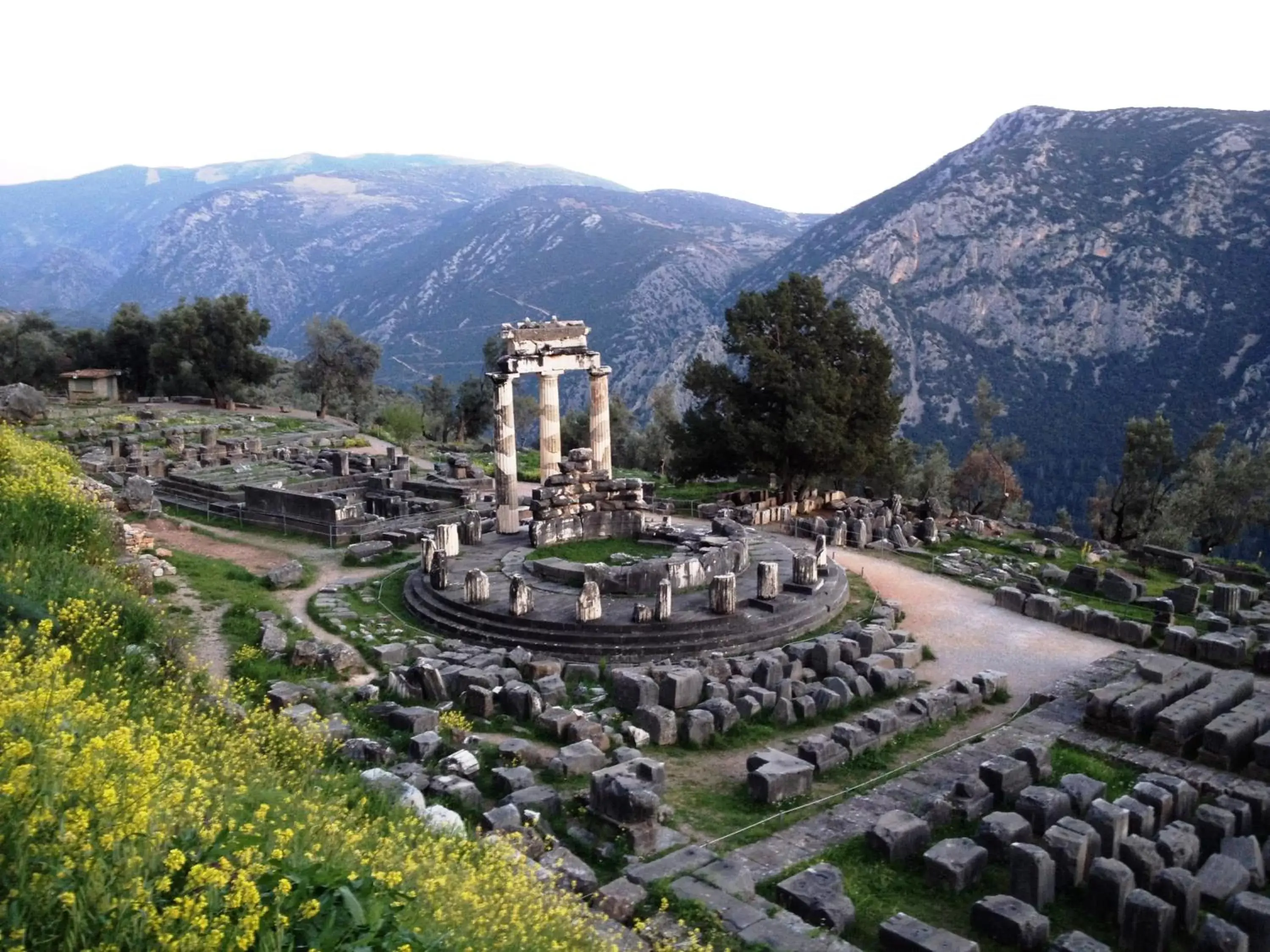 Natural landscape, Bird's-eye View in Parnassos Delphi Hotel