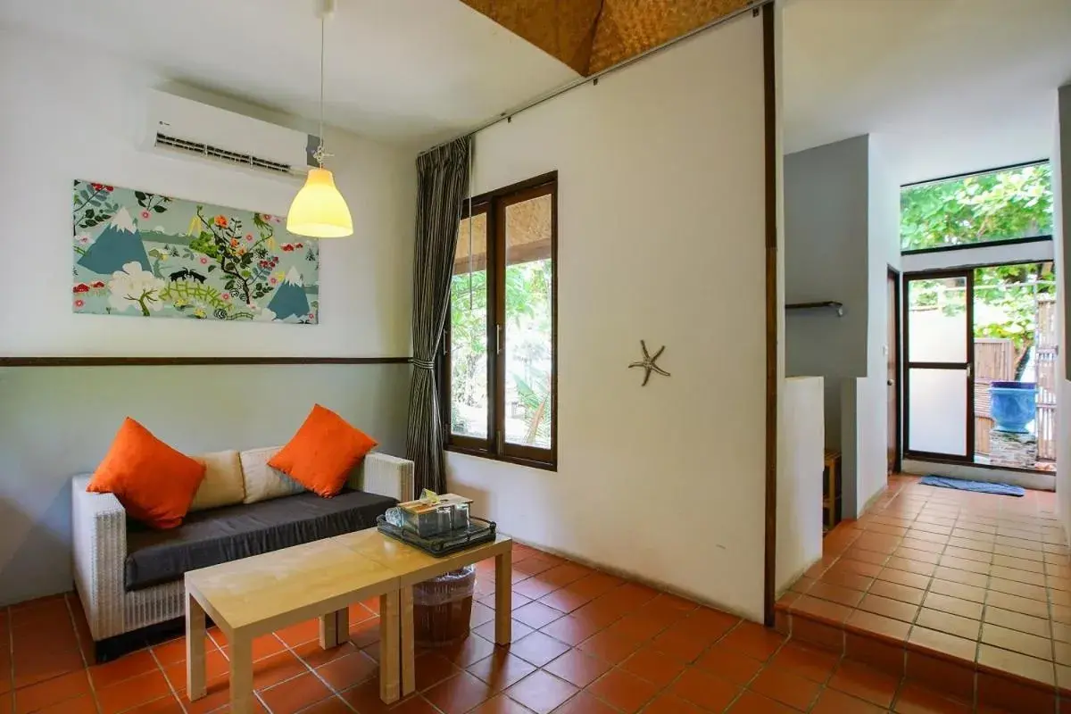 Living room in Koh Munnork Private Island Living room in Koh Munnork Private Island