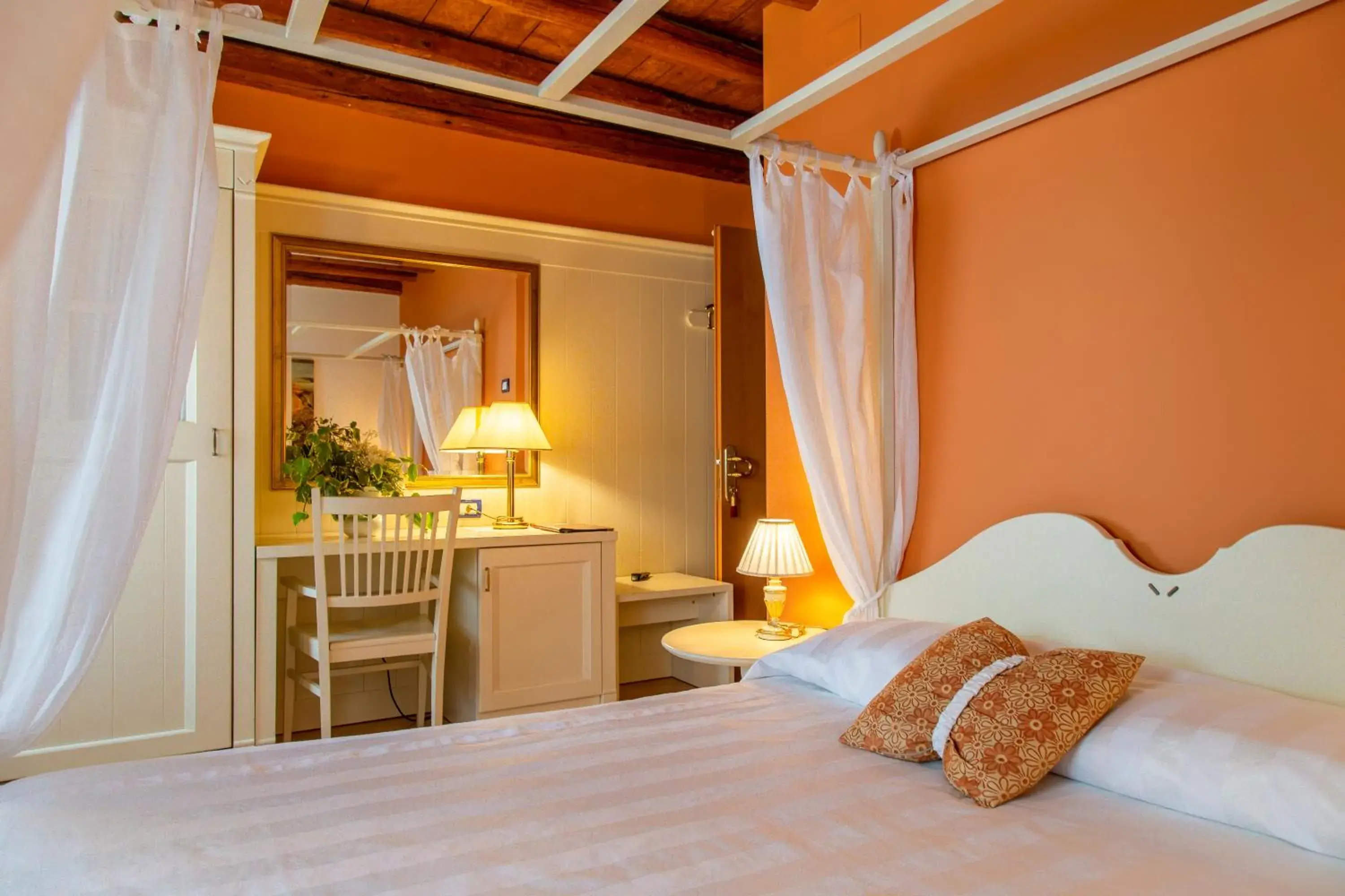 Bed in Hotel Calvi