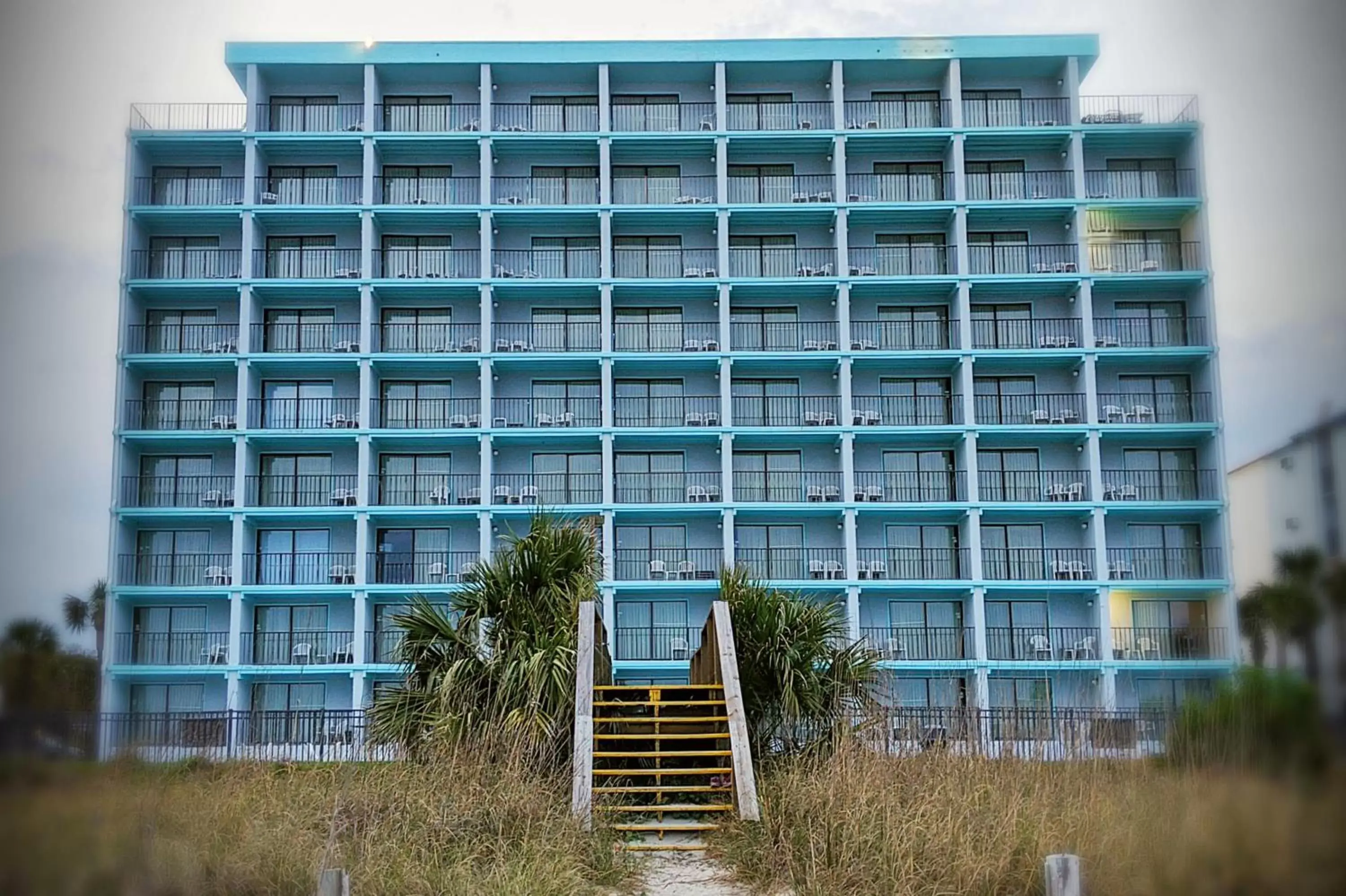 Property Building in Tropical Seas Hotel