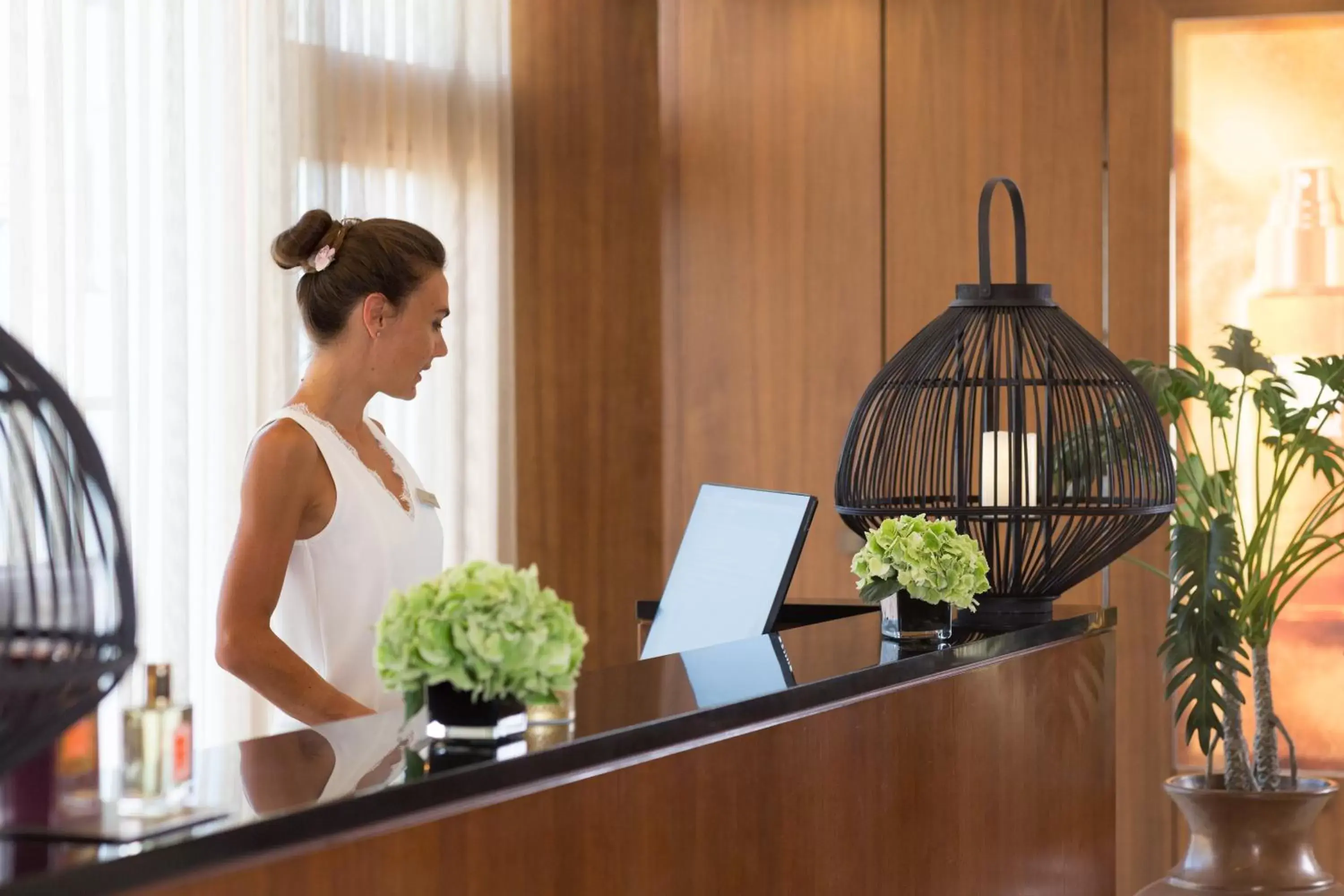 Lobby or reception in Fairmont Grand Hotel Geneva