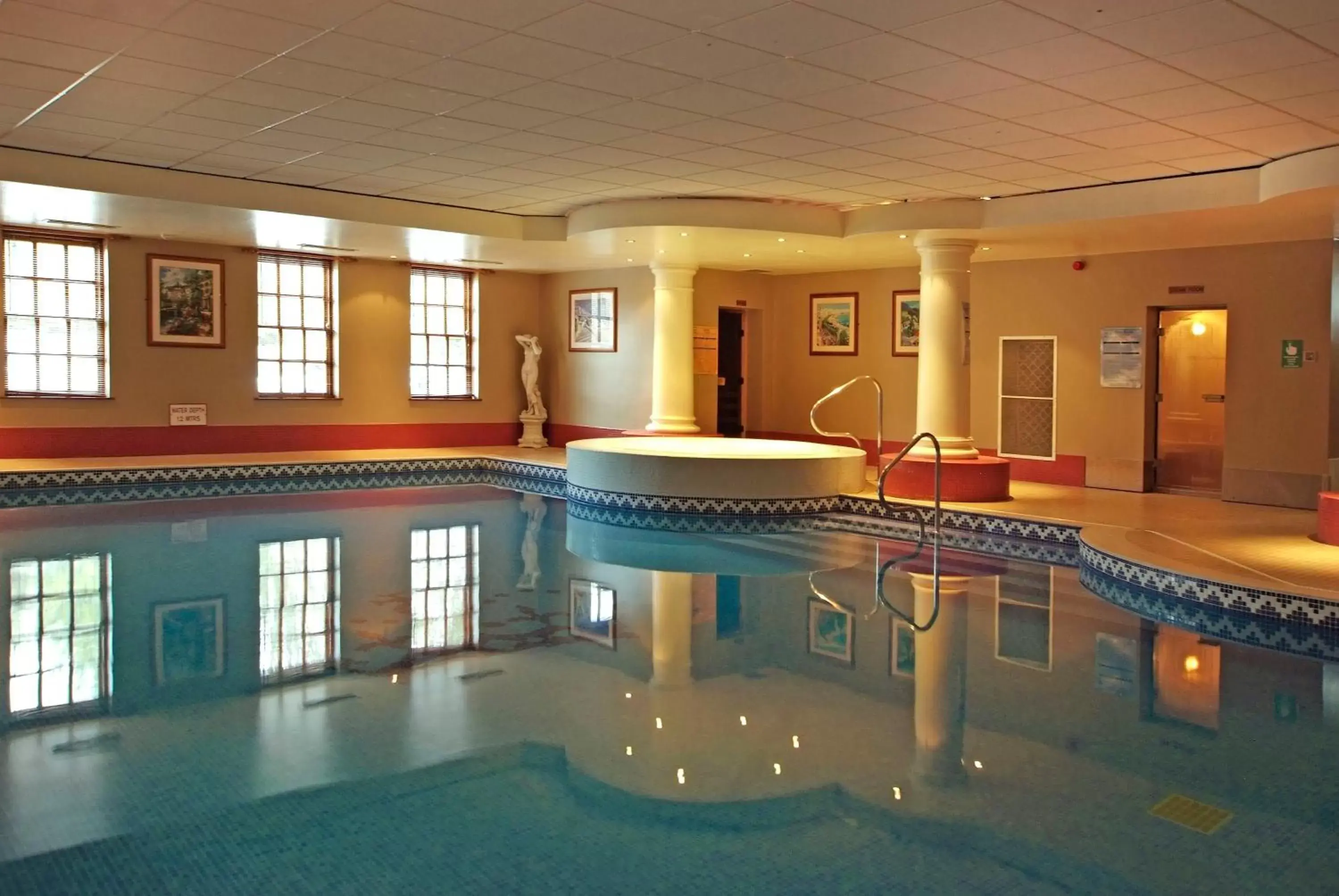 Swimming Pool in The Crown Hotel, Boroughbridge, North Yorkshire