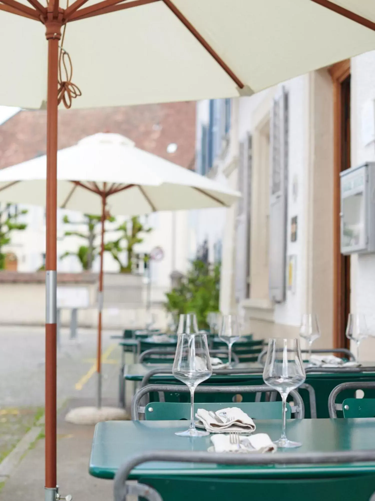 Balcony/Terrace, Restaurant/Places to Eat in Auberge du Mouton