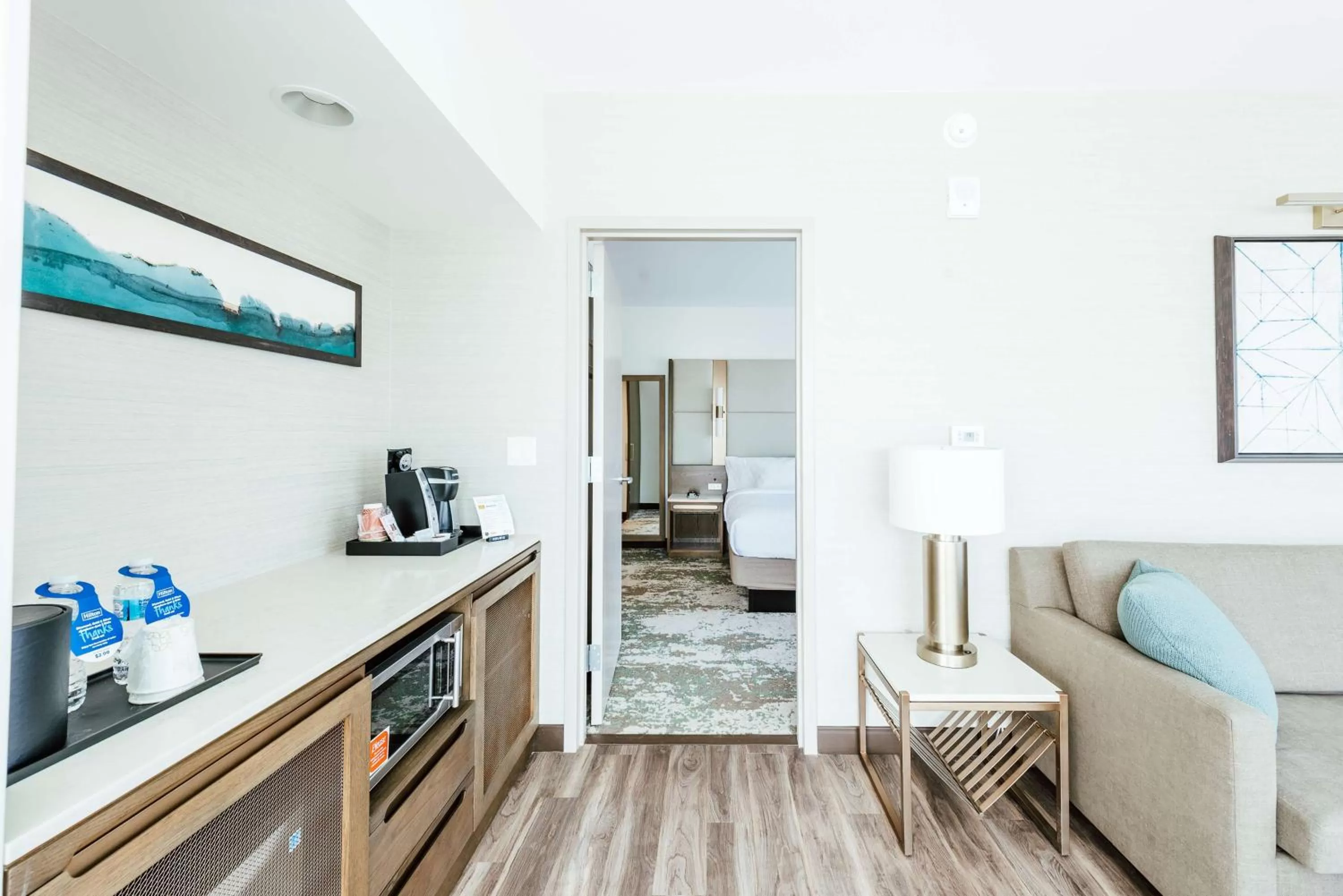 Living room in Hilton Garden Inn Denver Union Station