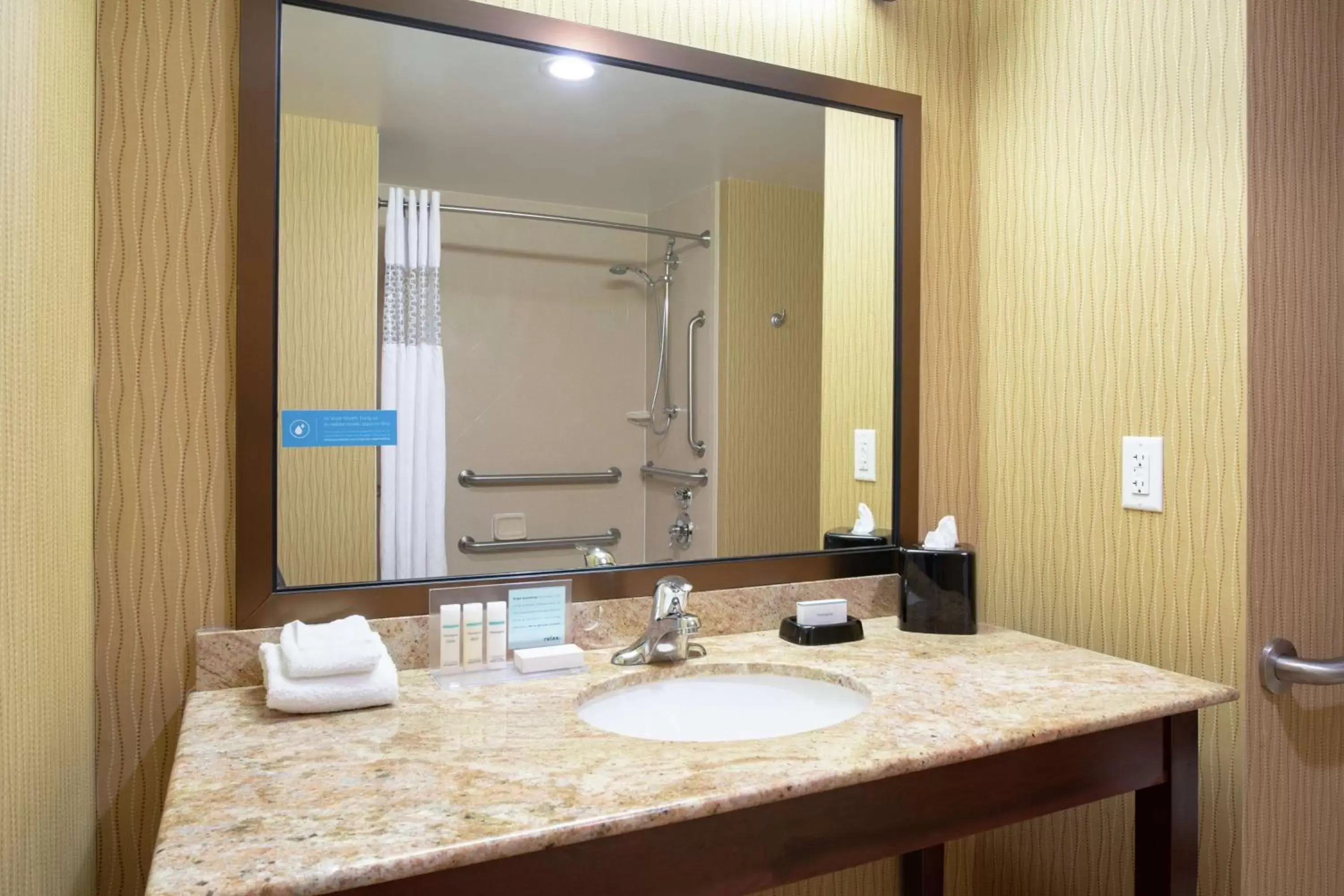 Bathroom in Hampton Inn and Suites Denver/South-RidgeGate