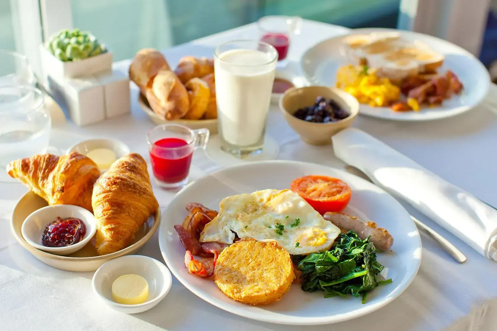 Breakfast in Hotel Mayur