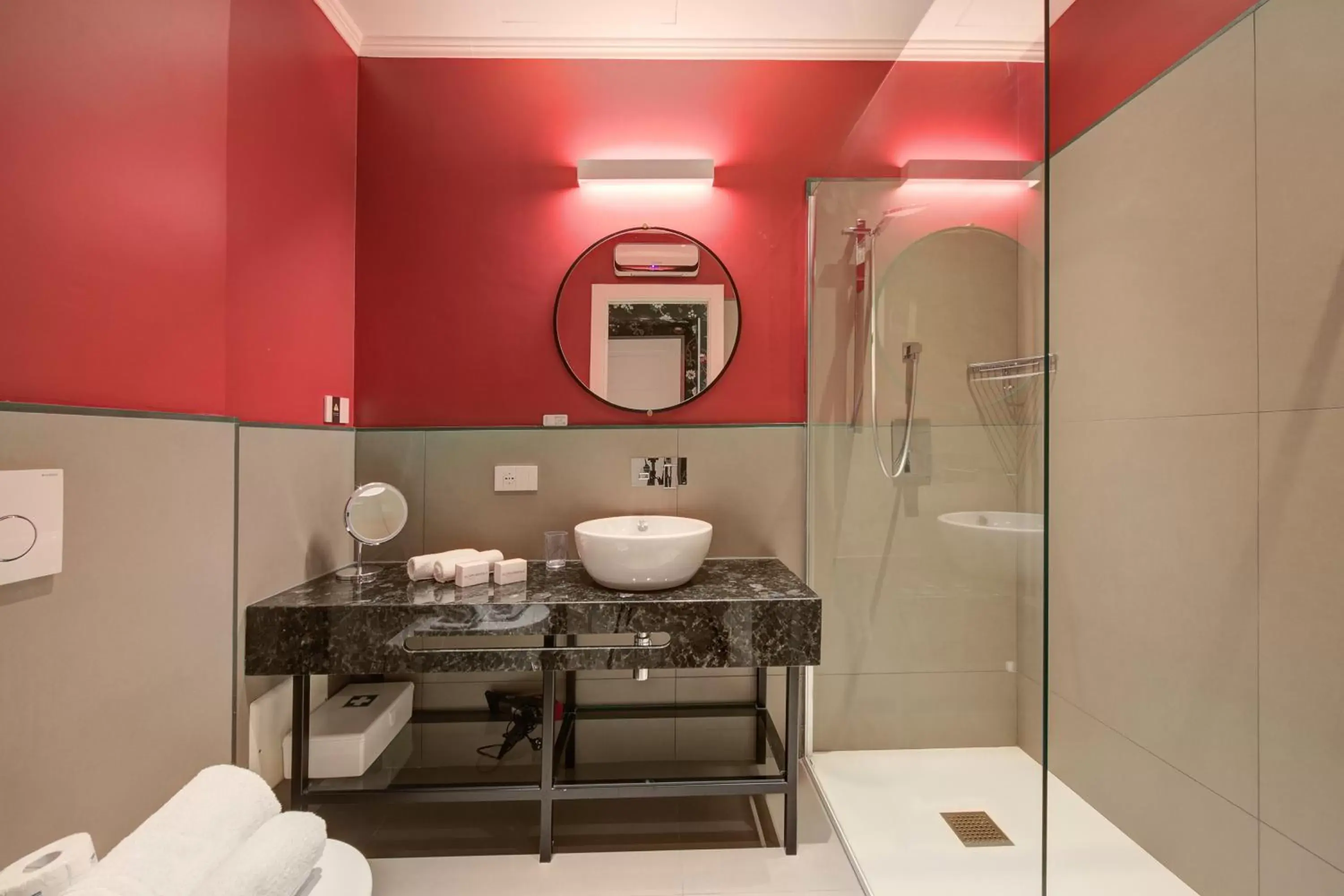 Bathroom in Boutique Central Apartments- Happy Rentals