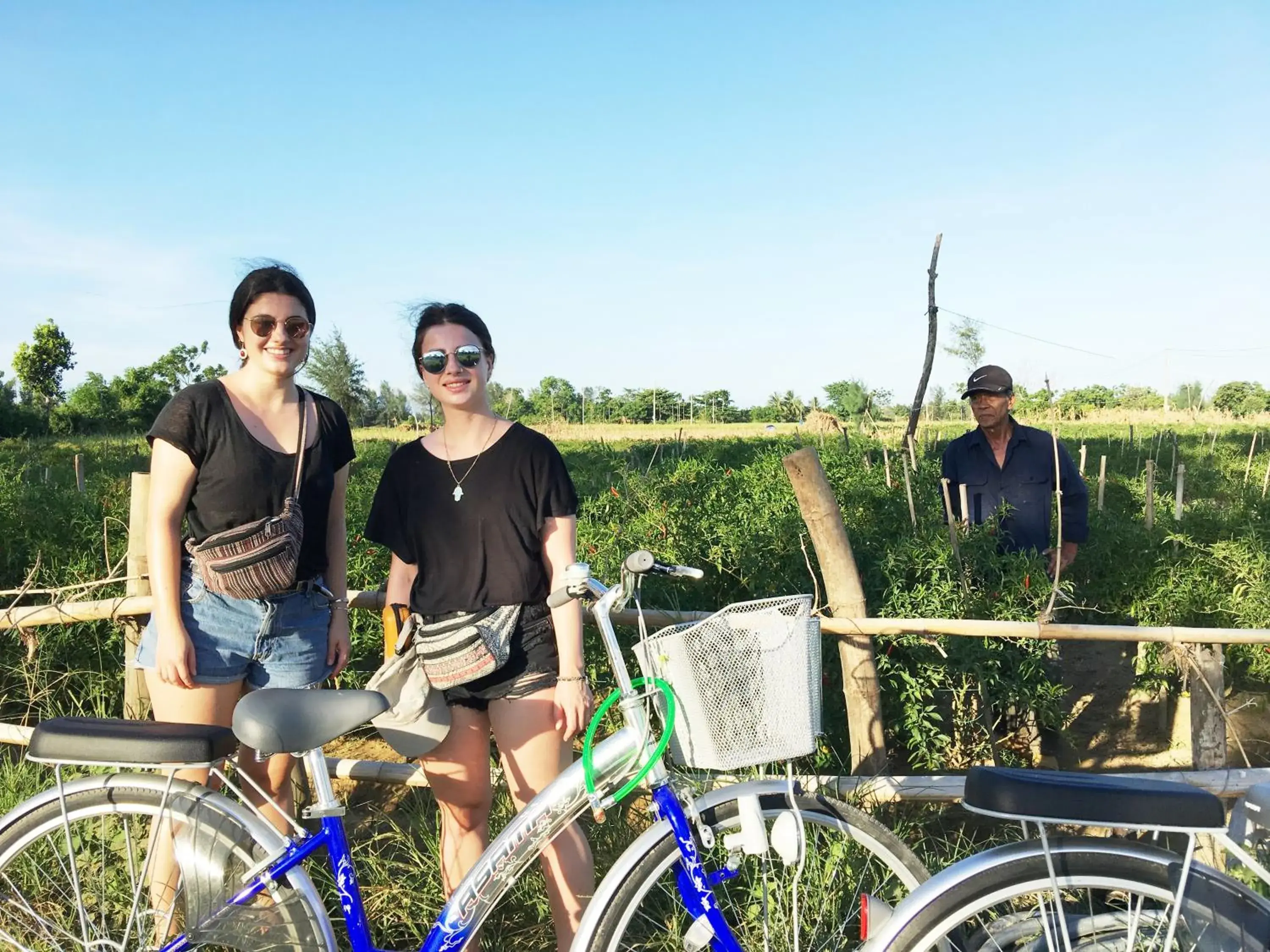 Cycling, Guests in Riverside Hamlet Homestay & Villa