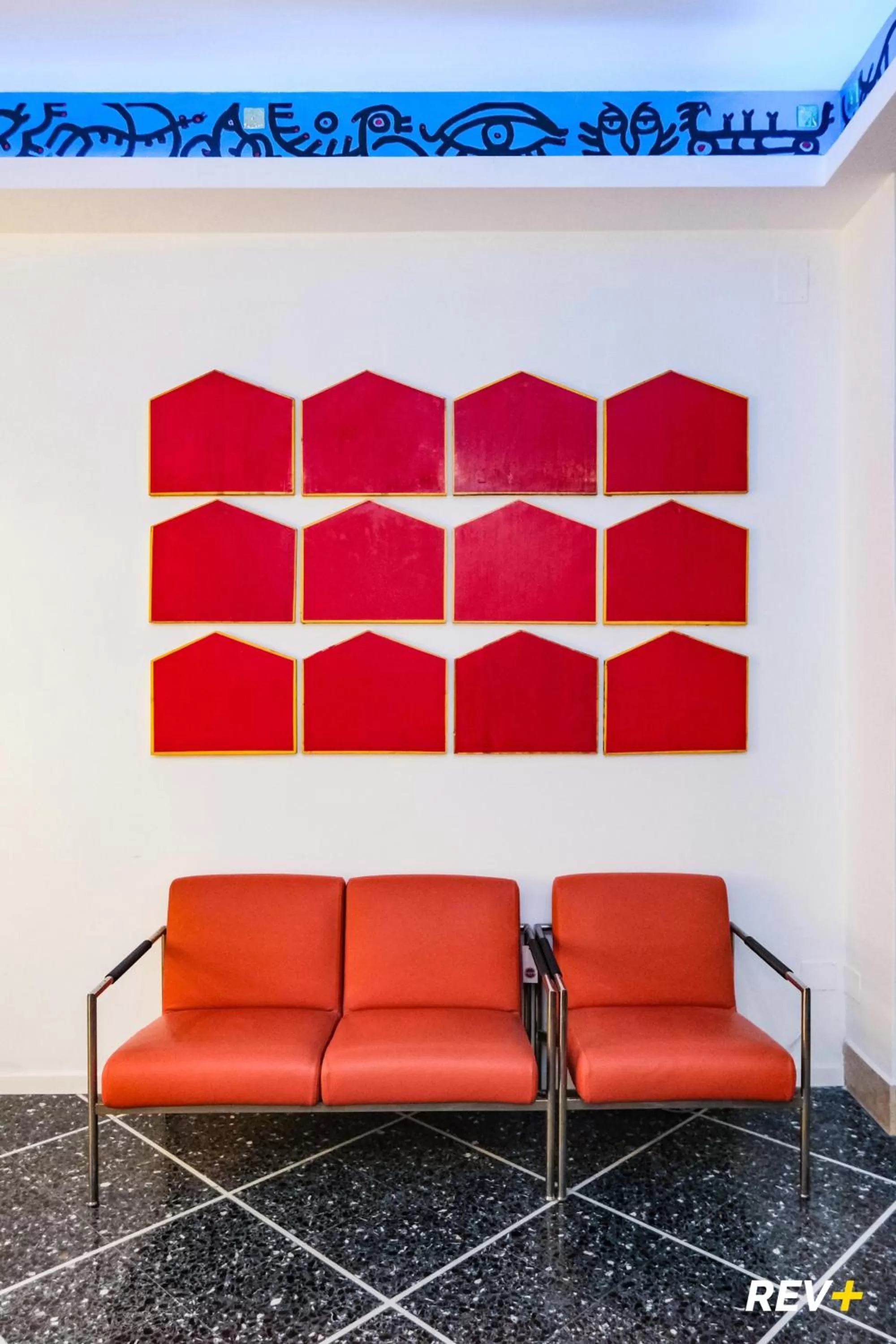 Lobby or reception in Lia Art Hotel