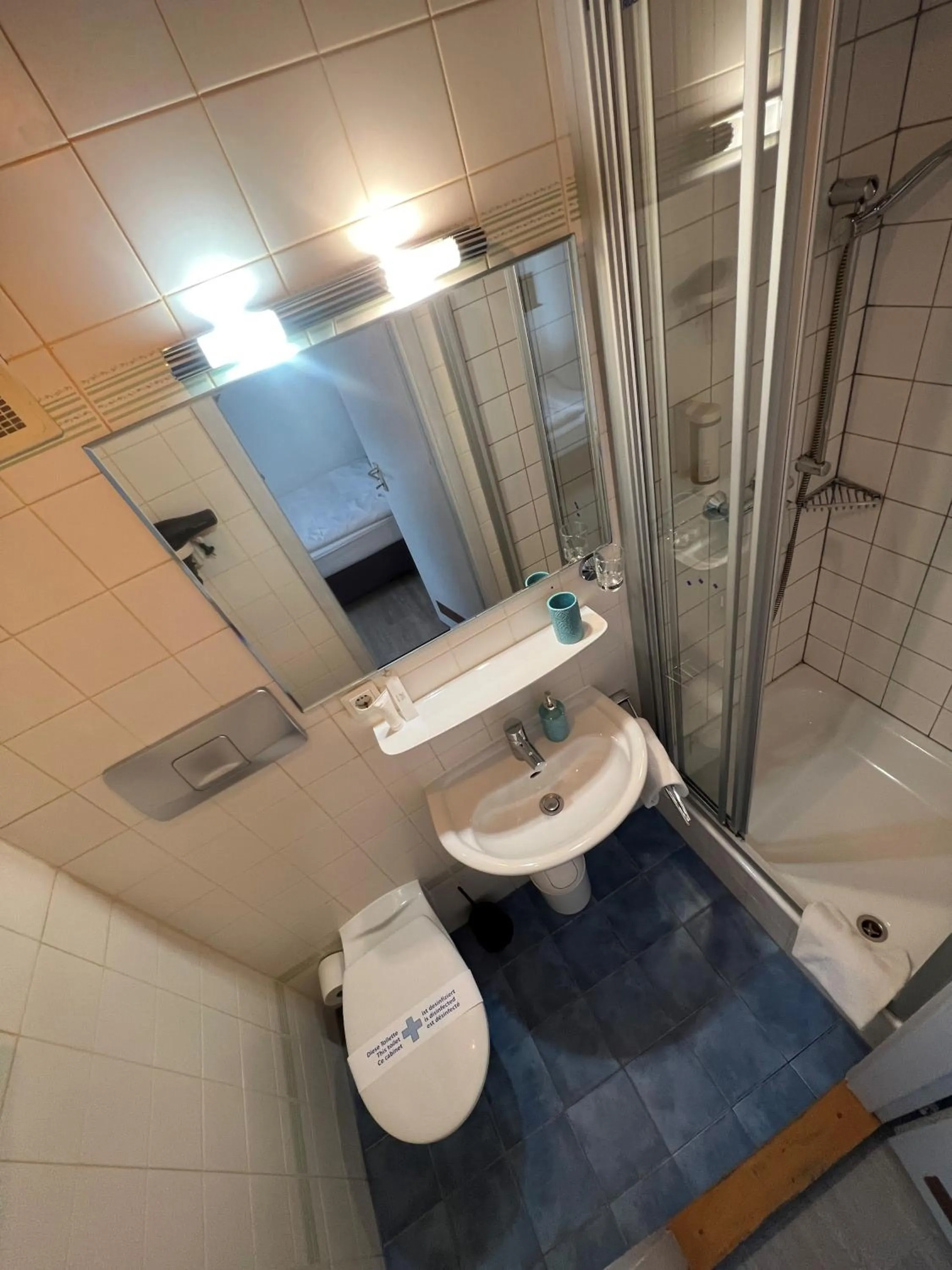 Bathroom in Hotel Bitzer Backnang