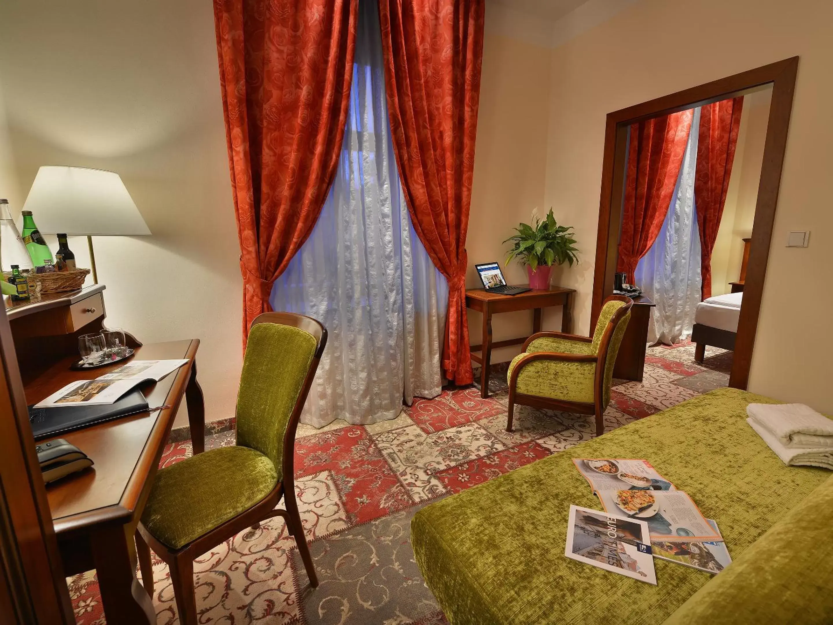 Photo of the whole room, Seating Area in EA Hotel Jeleni Dvur Prague Castle
