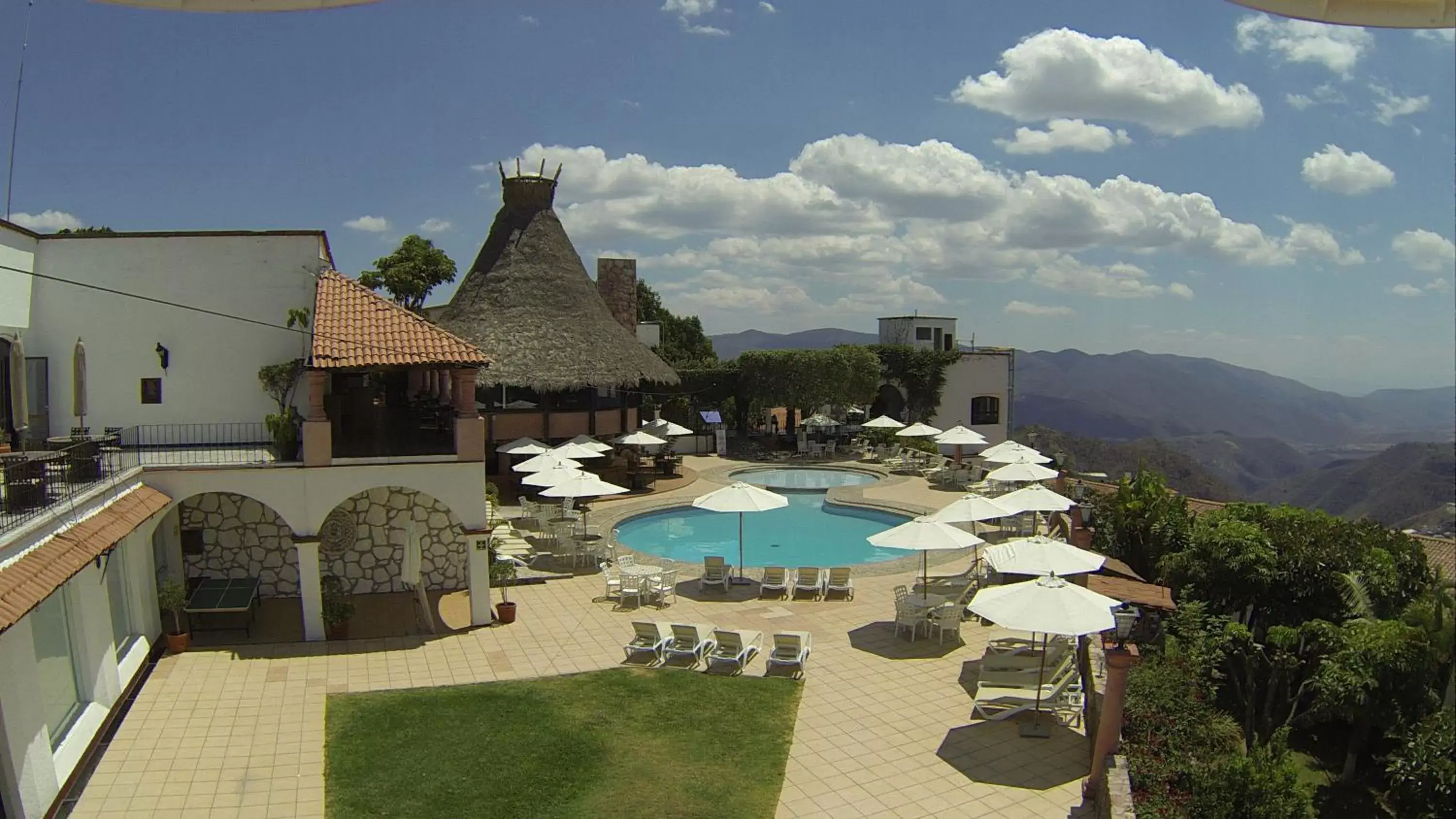 Swimming pool, Pool View in Hotel Montetaxco