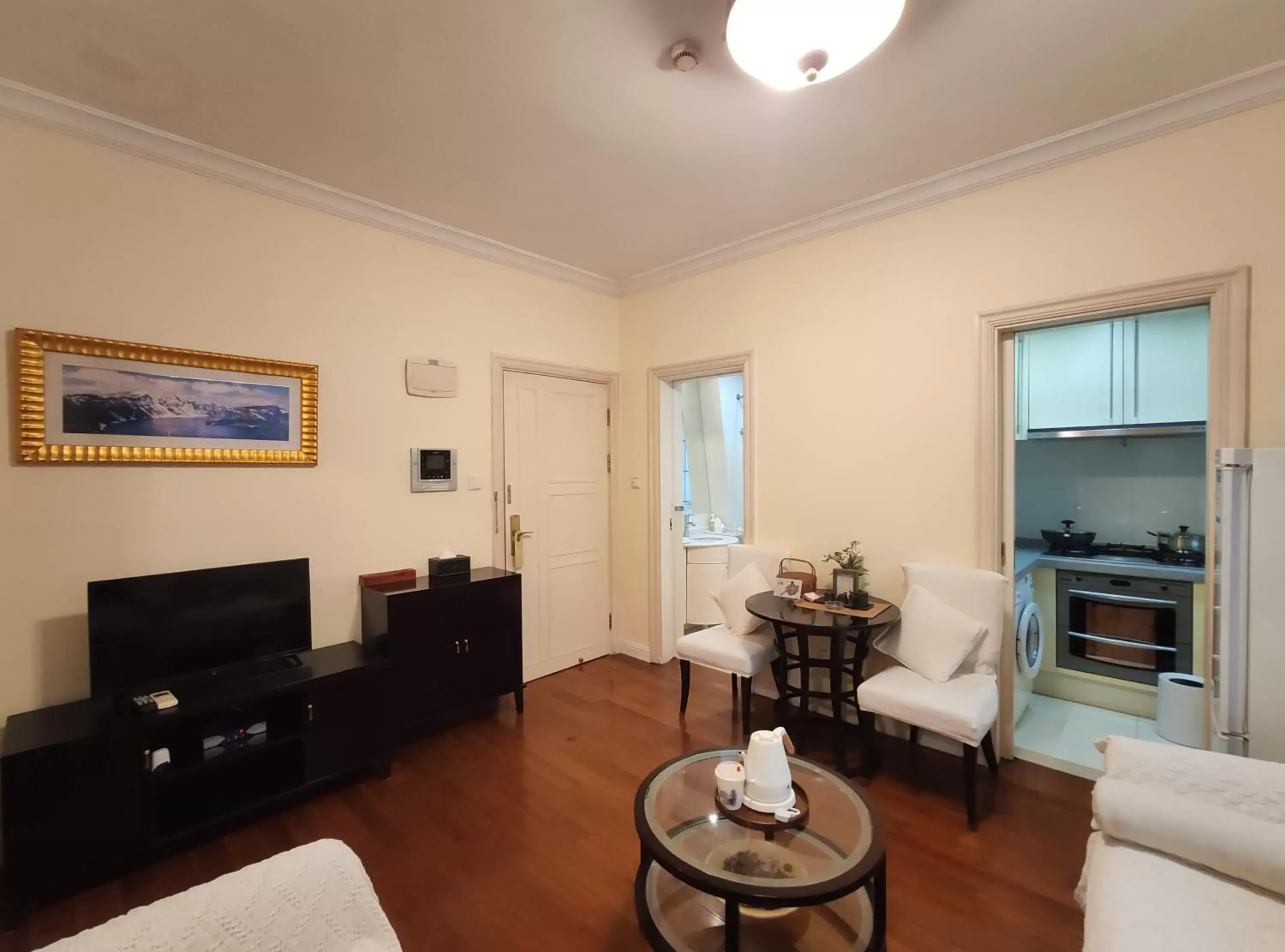 Seating Area in Ladoll Service Apartments