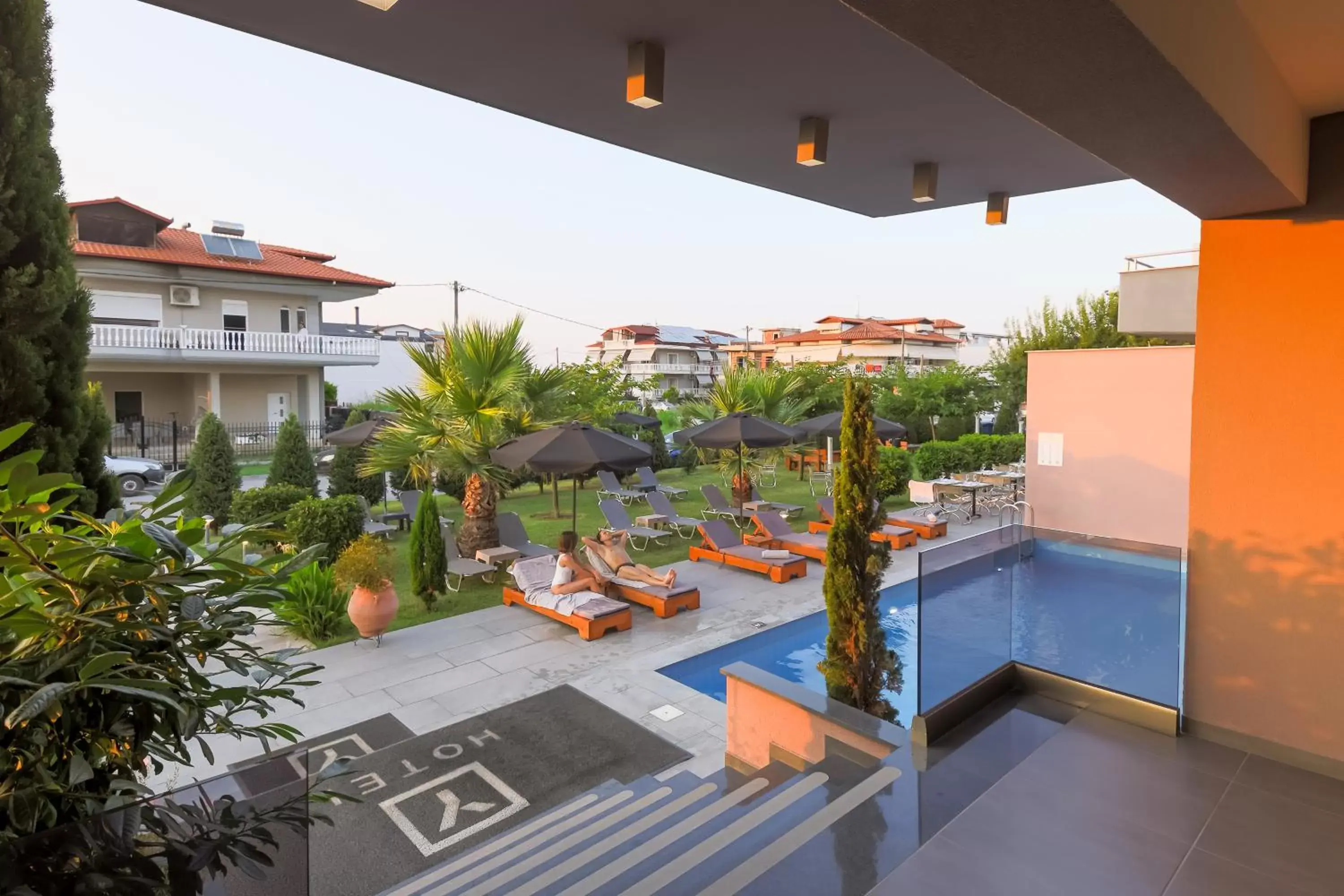 Swimming pool, Pool View in Hotel Yakinthos