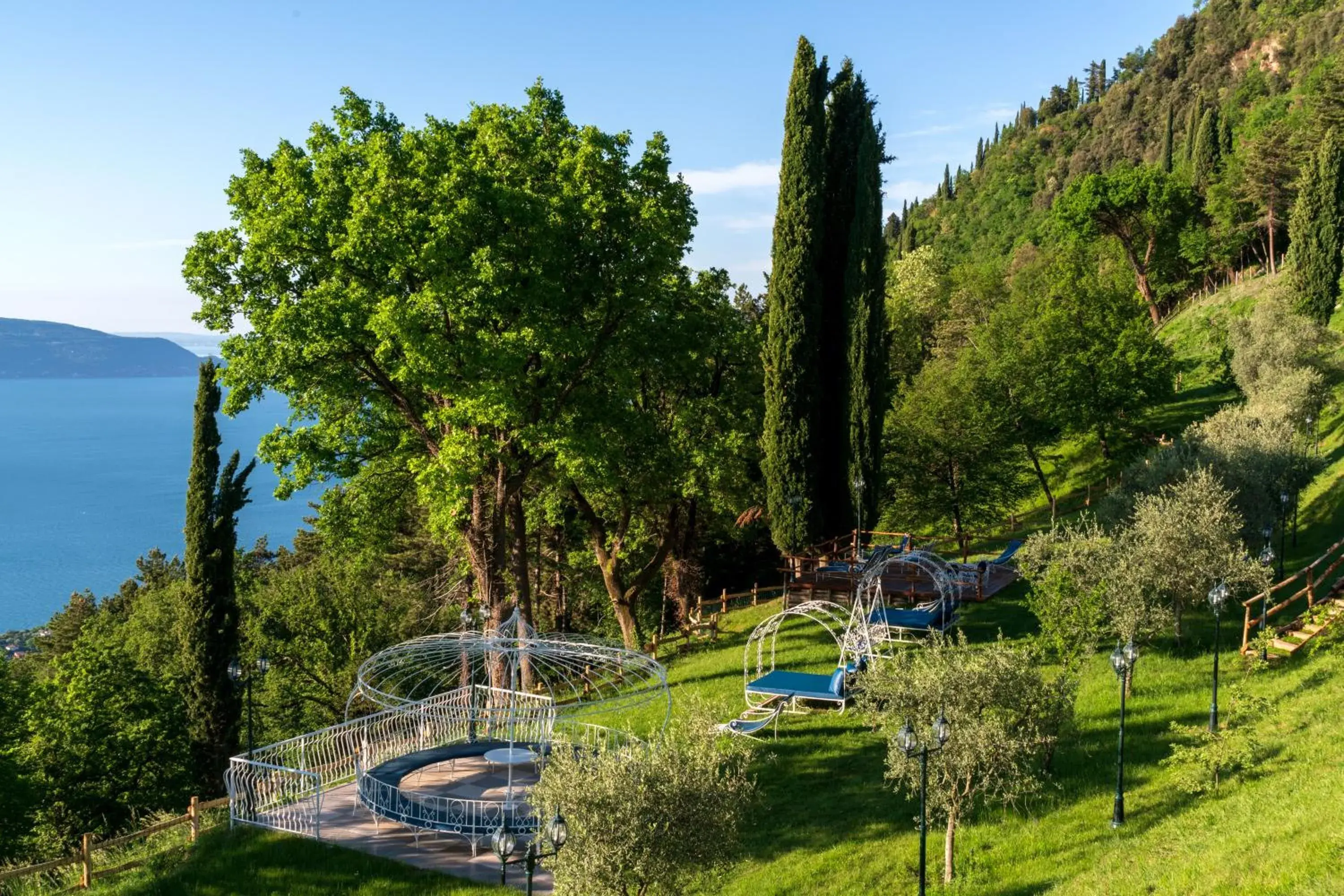 Garden in Boutique Hotel Villa Sostaga