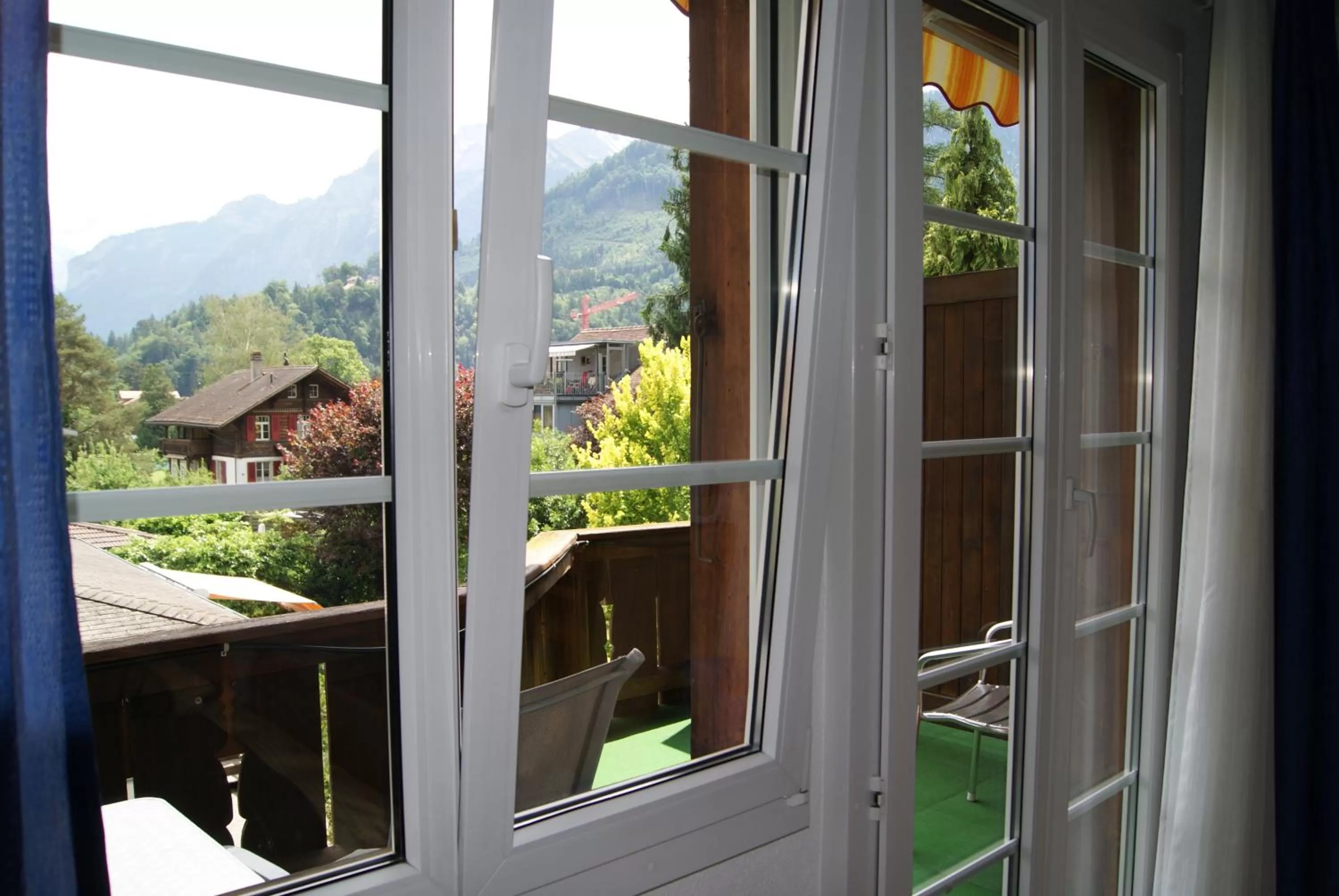 Mountain view in Adventure Guesthouse Interlaken