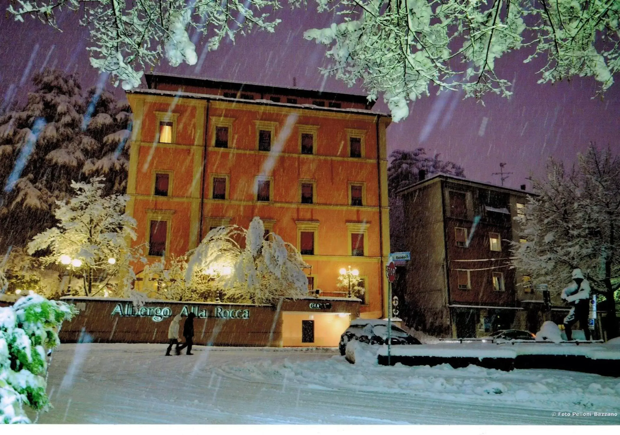 Winter, Property Building in Alla Rocca Hotel Conference & Restaurant