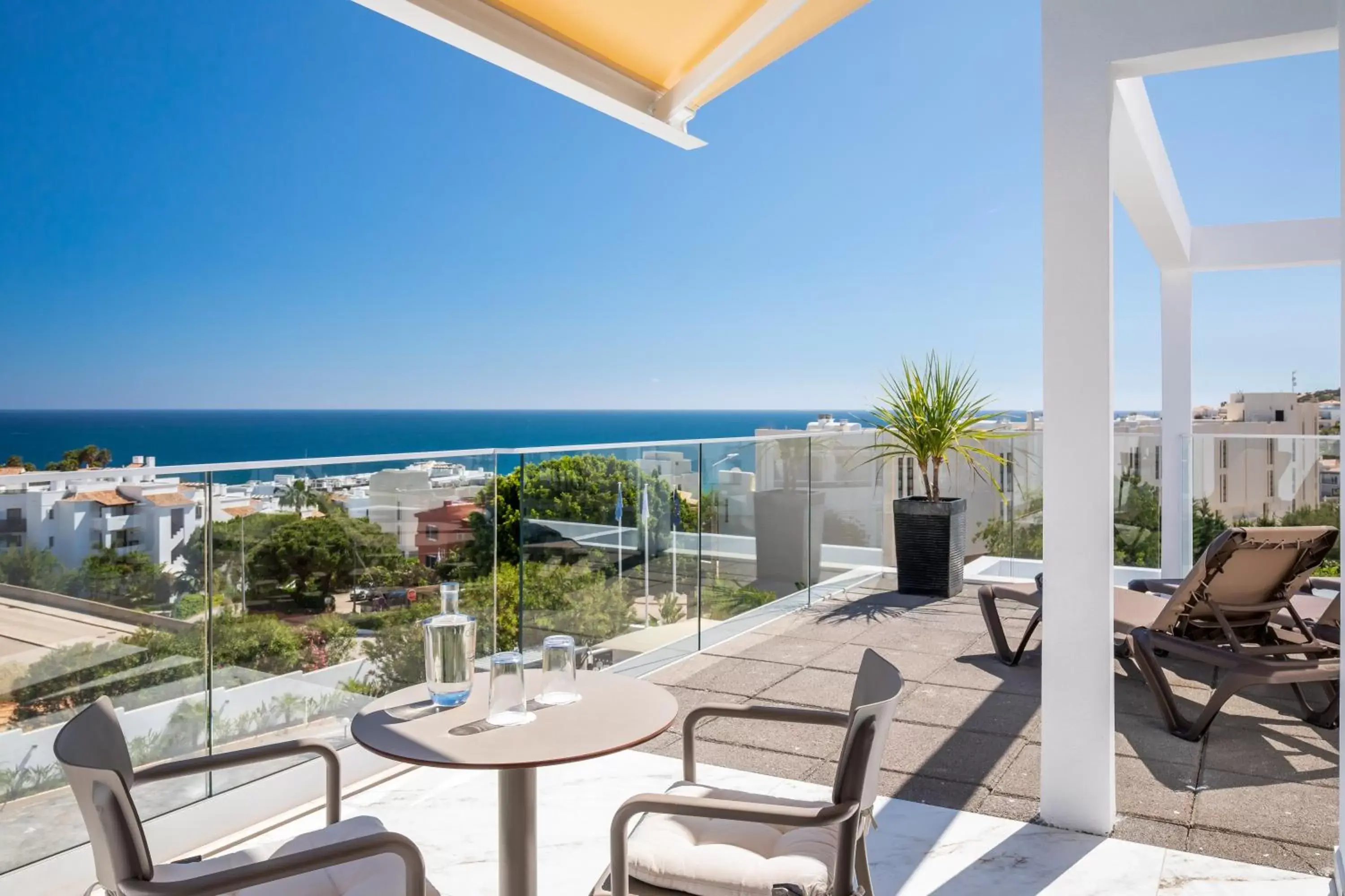 Balcony/Terrace in Lagos Atlantic Hotel