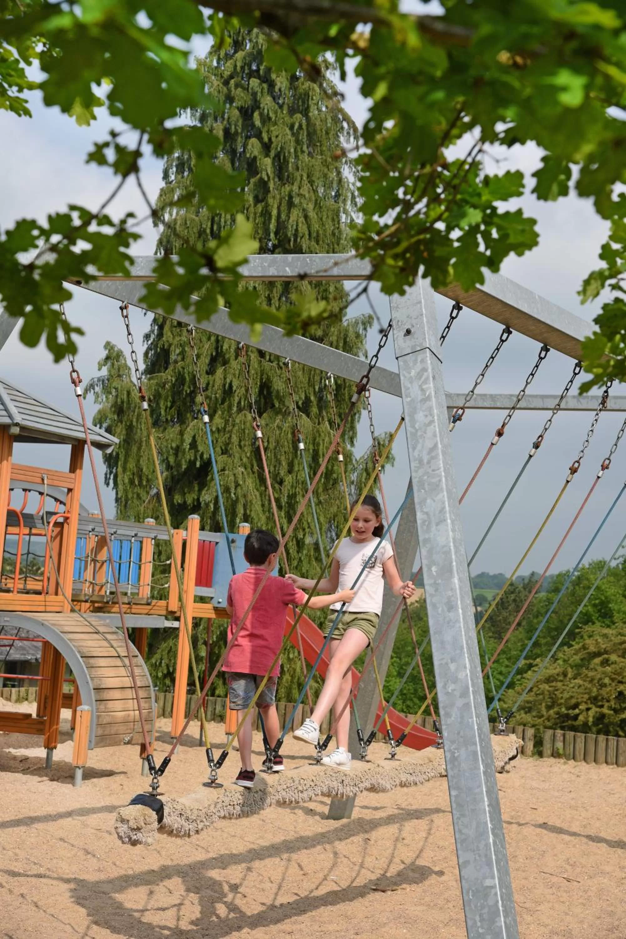 Children play ground in Mont-des-Pins