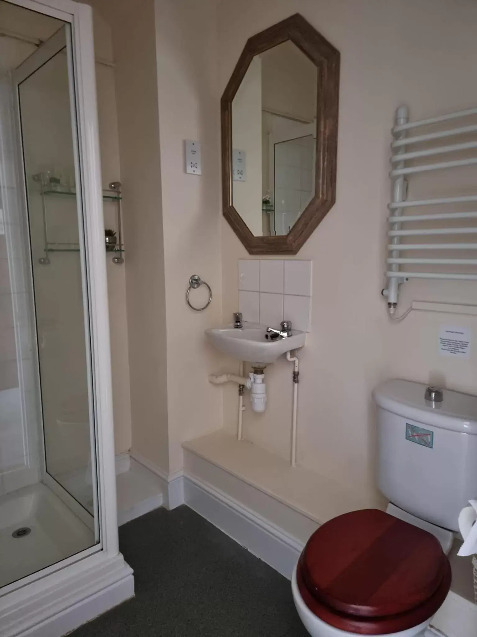 Shower, Bathroom in The Three Horseshoes East Worldham