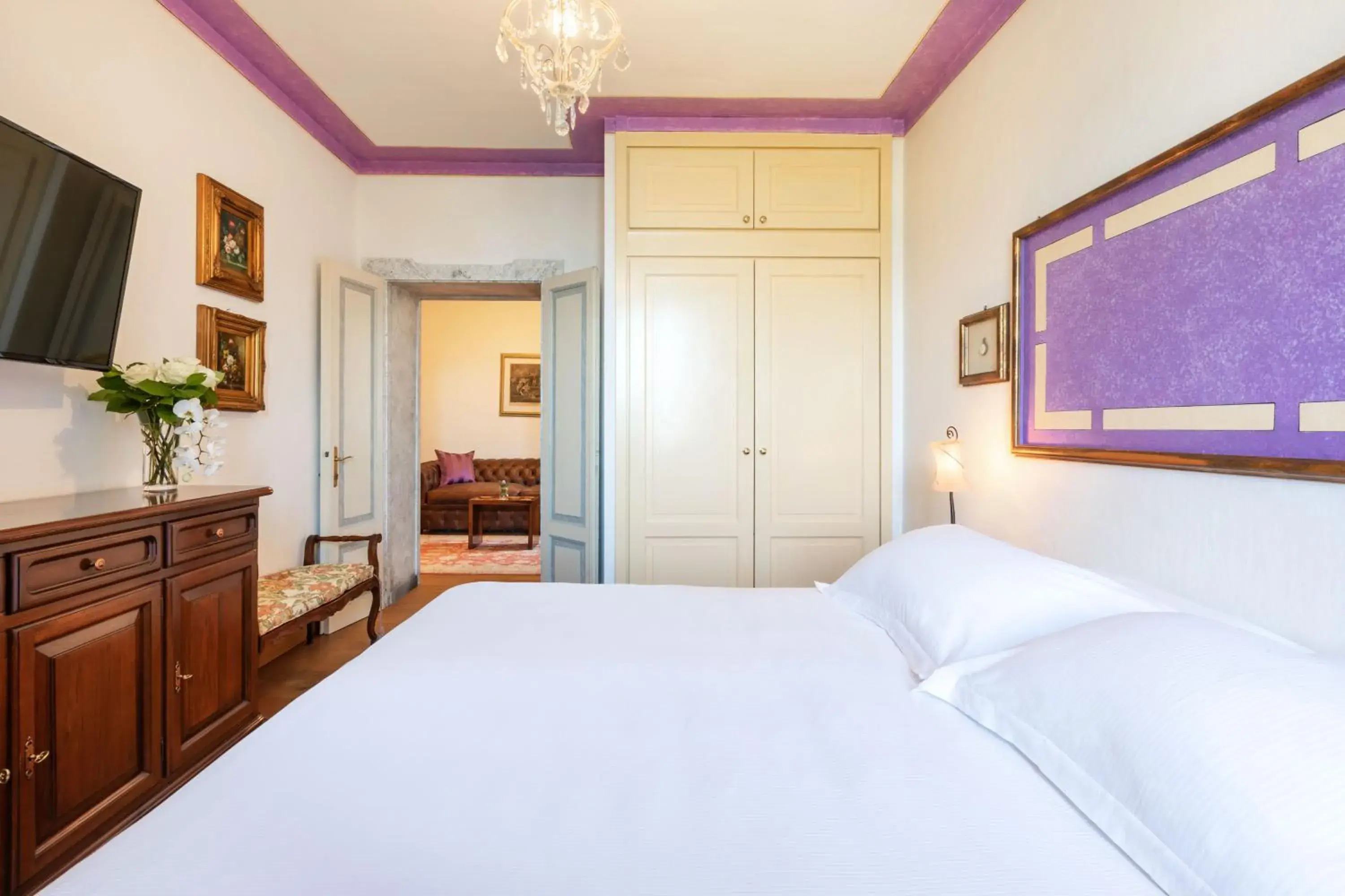 Bed in Boutique Hotel Villa Sostaga