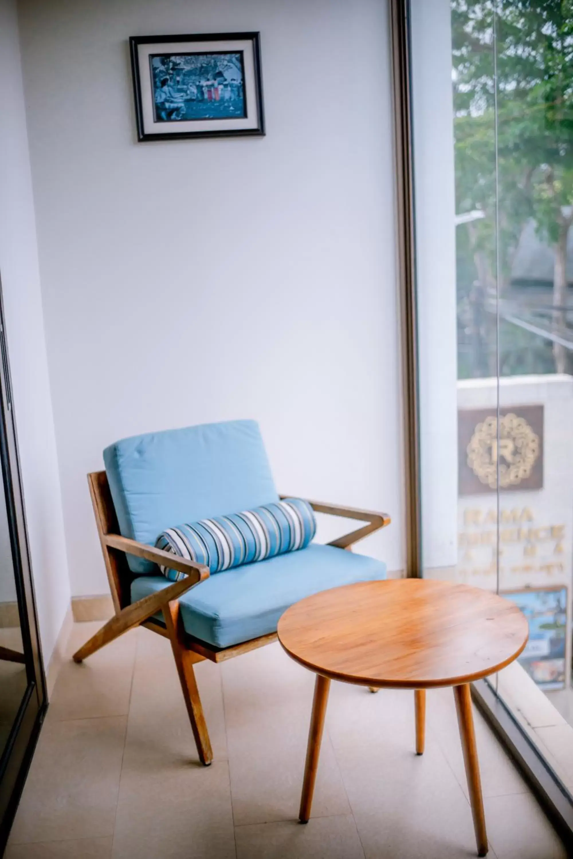 Balcony/Terrace, Seating Area in Rama Residence Padma