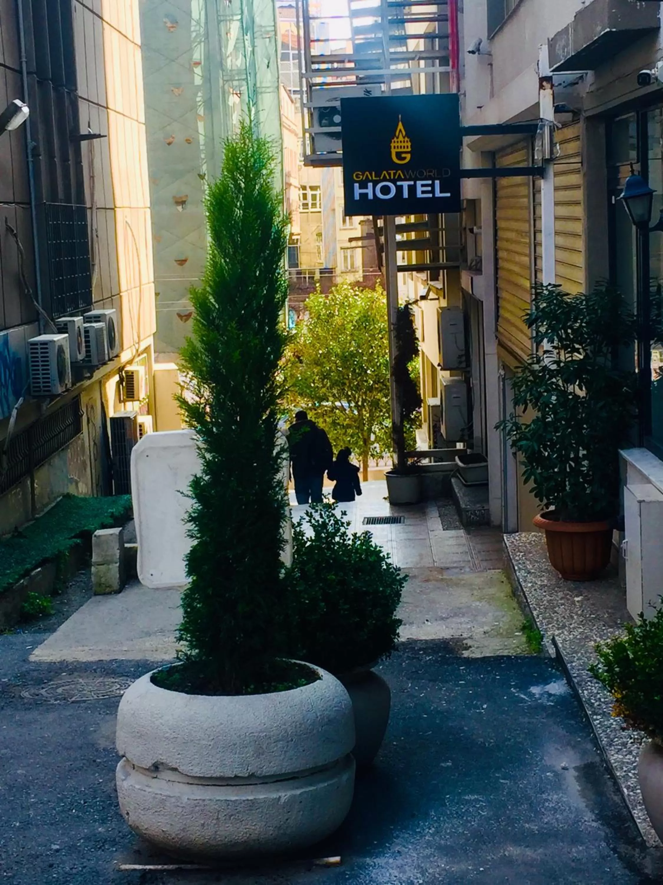Street view in Galata World Hotel