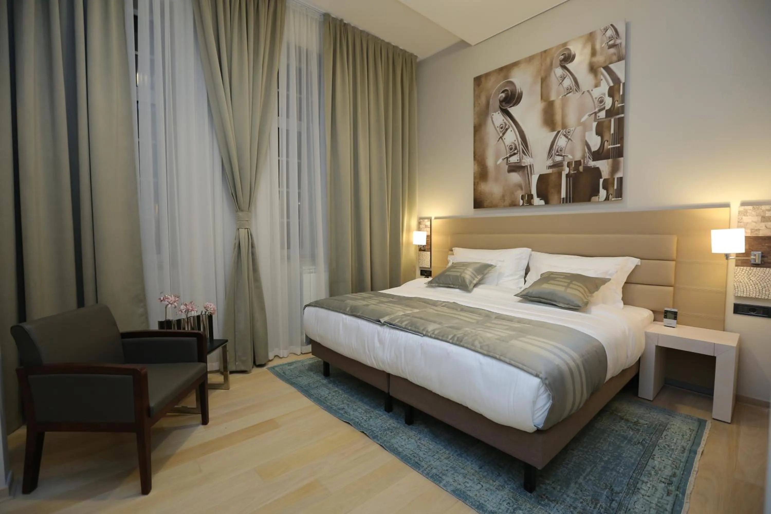 Bedroom, Bed in Zepter Hotel Belgrade, member of Zepter Hotels