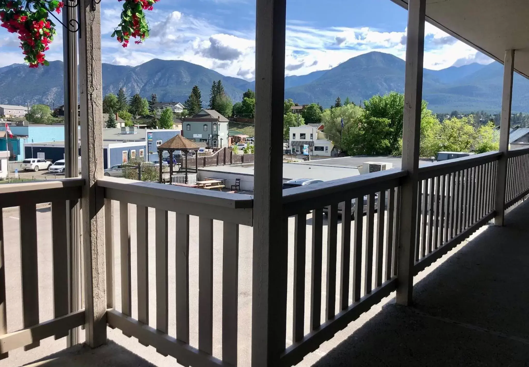 Mountain View in The Canterbury Inn of Downtown Invermere