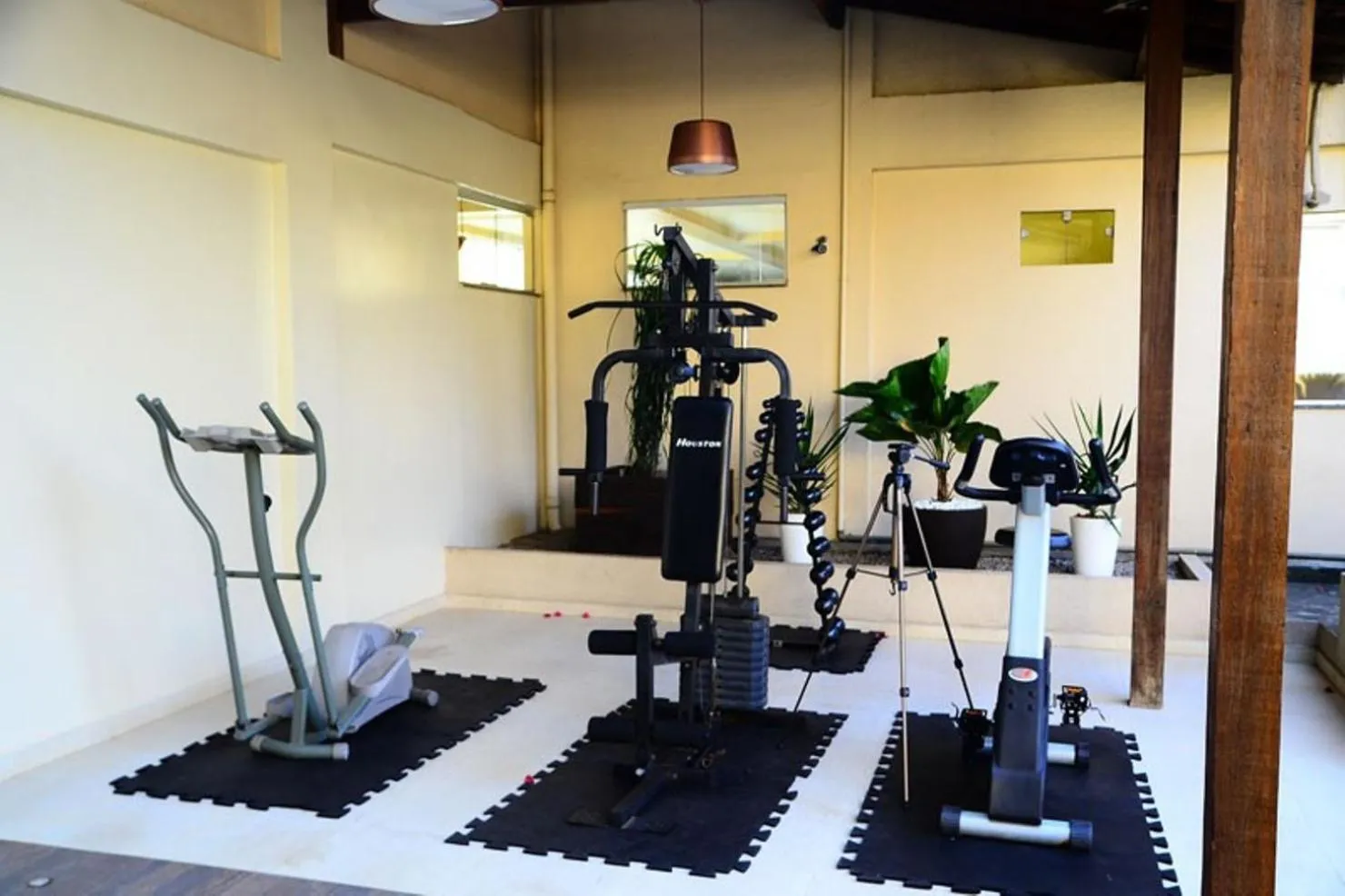 Fitness centre/facilities in Hotel Do Forte
