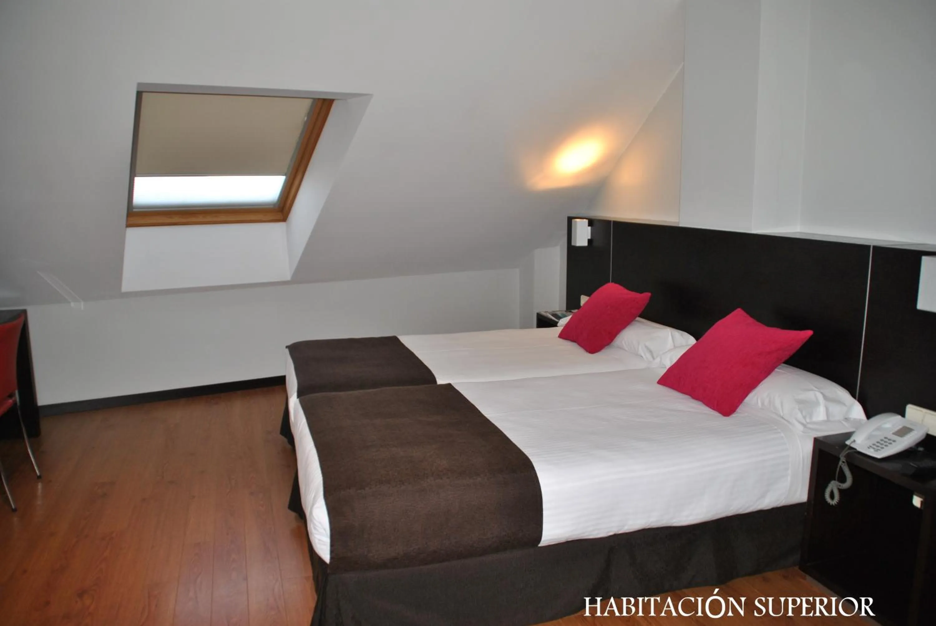 Bed in Hotel Junquera