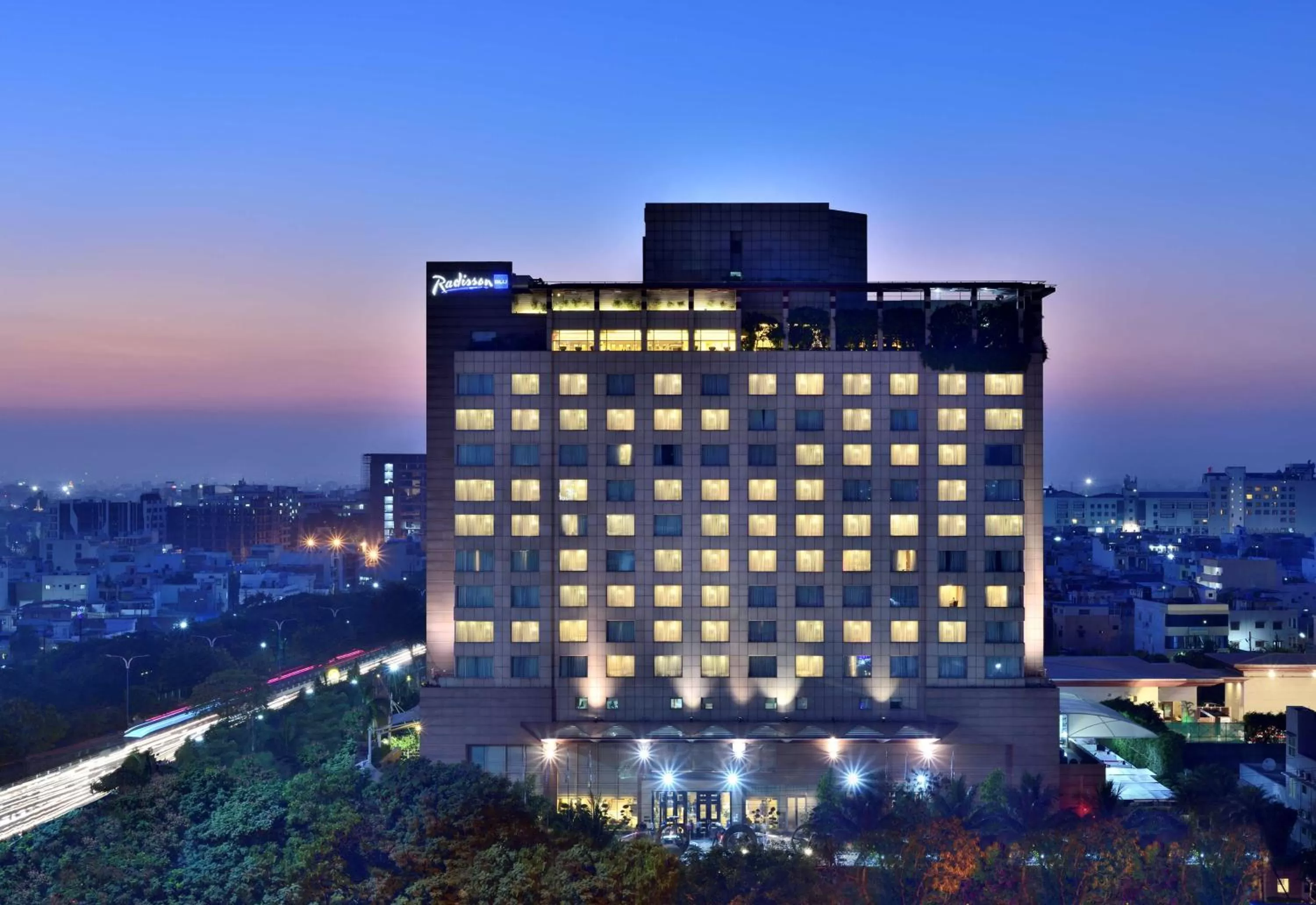 Property building in Radisson Blu Hotel, Indore