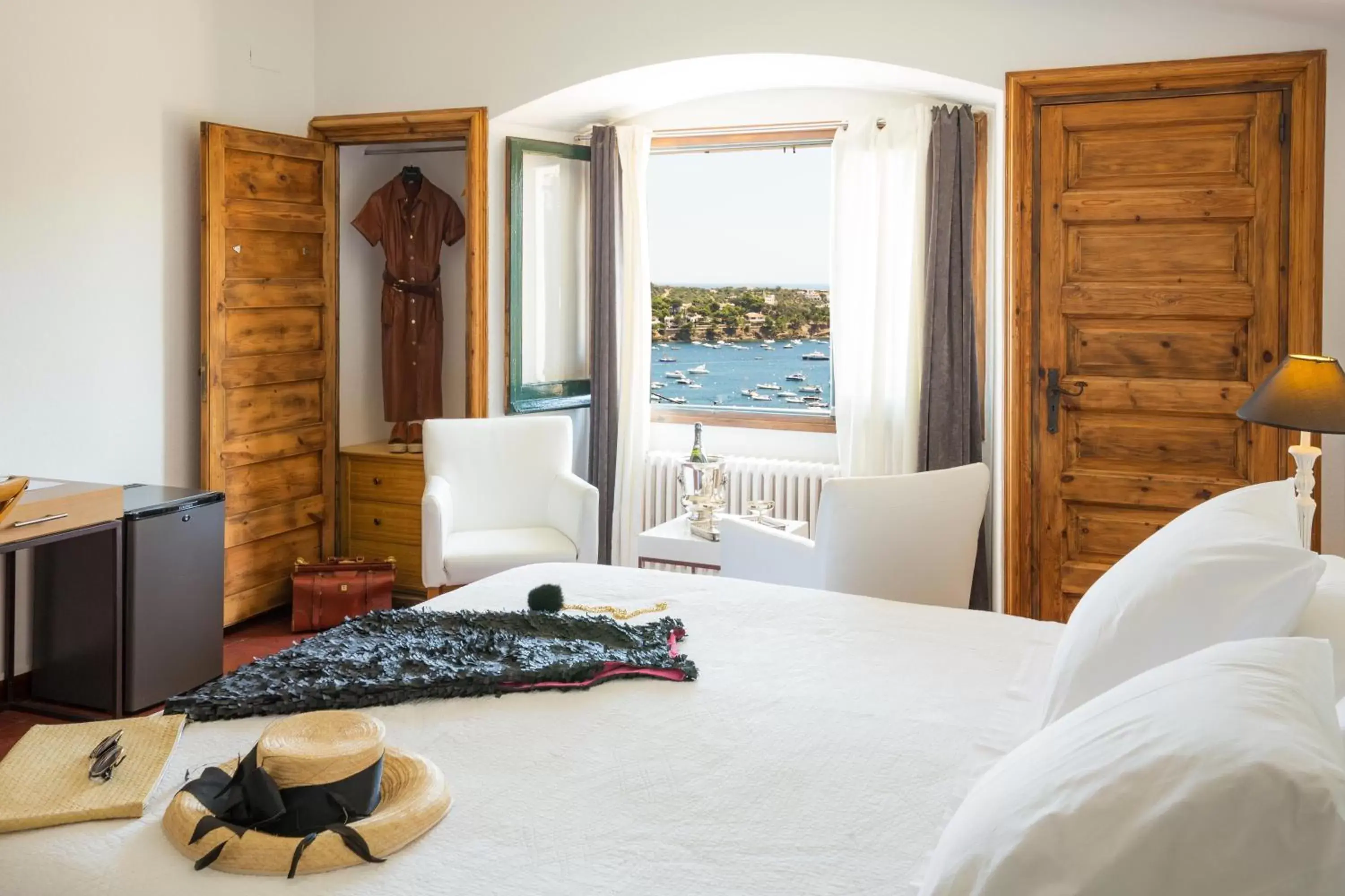 Double Room with Sea View in Hotel Rec de Palau