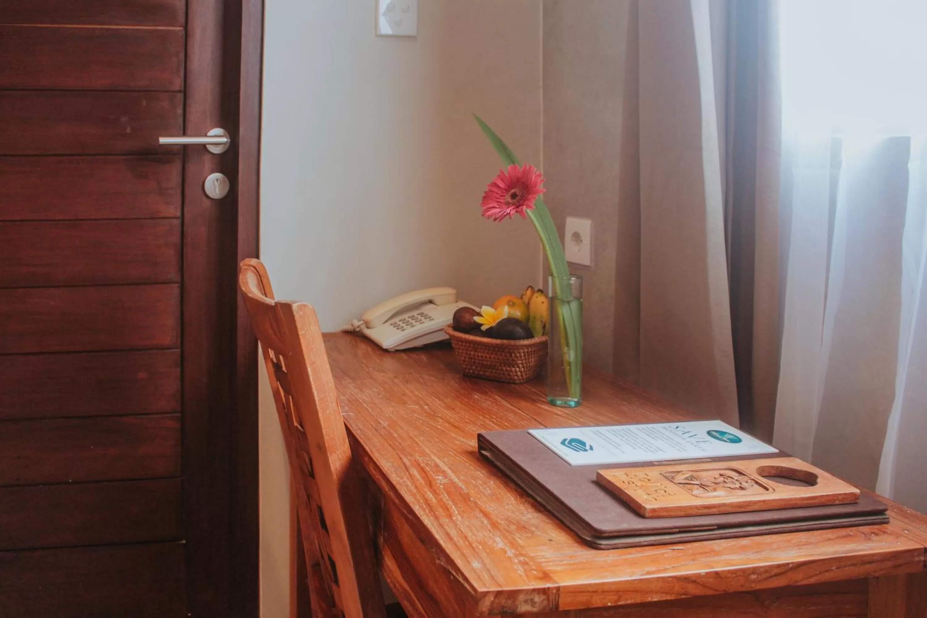 Decorative detail in Ubud Aura Retreat