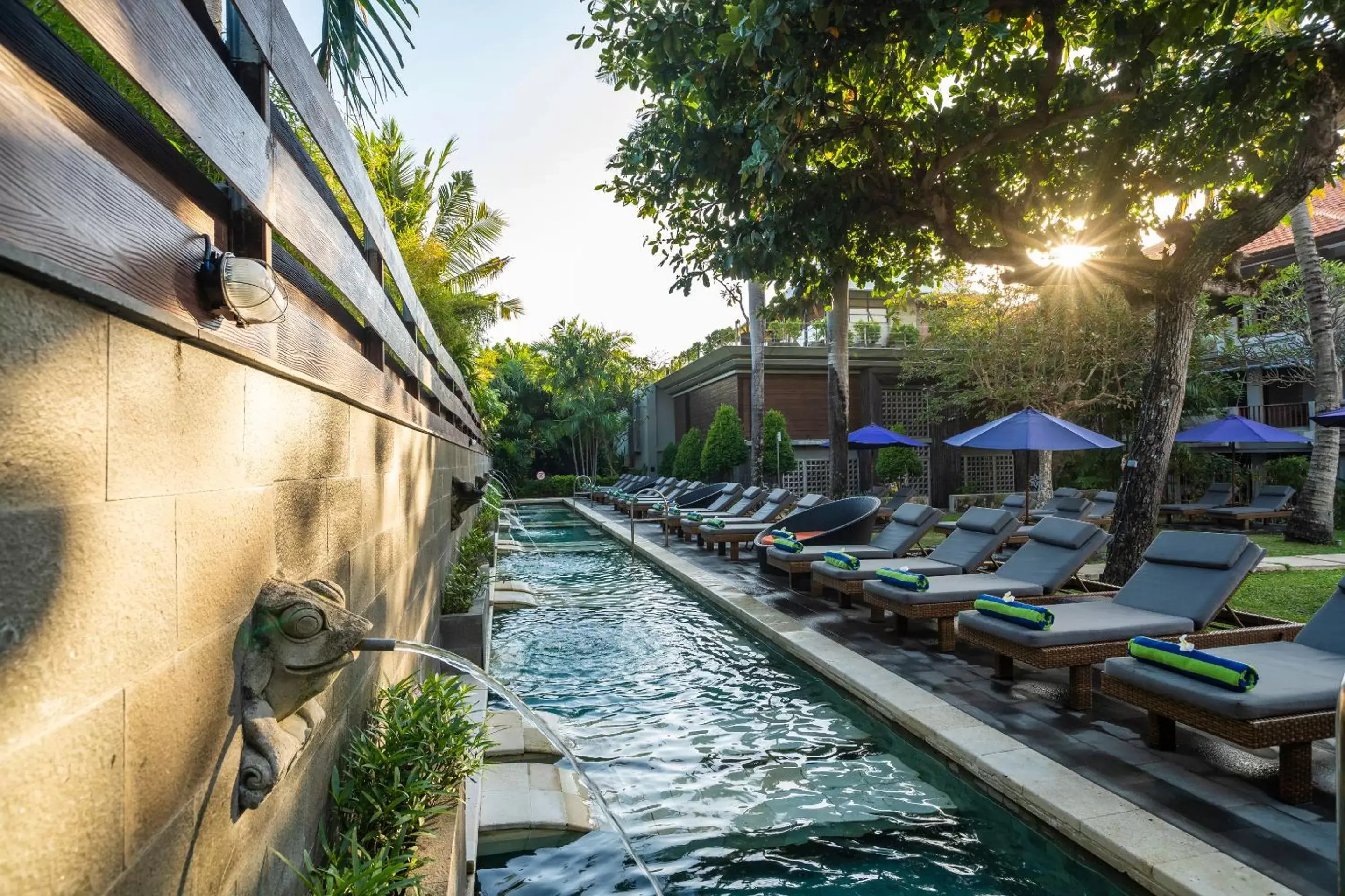 Swimming pool in Bali Dynasty Resort