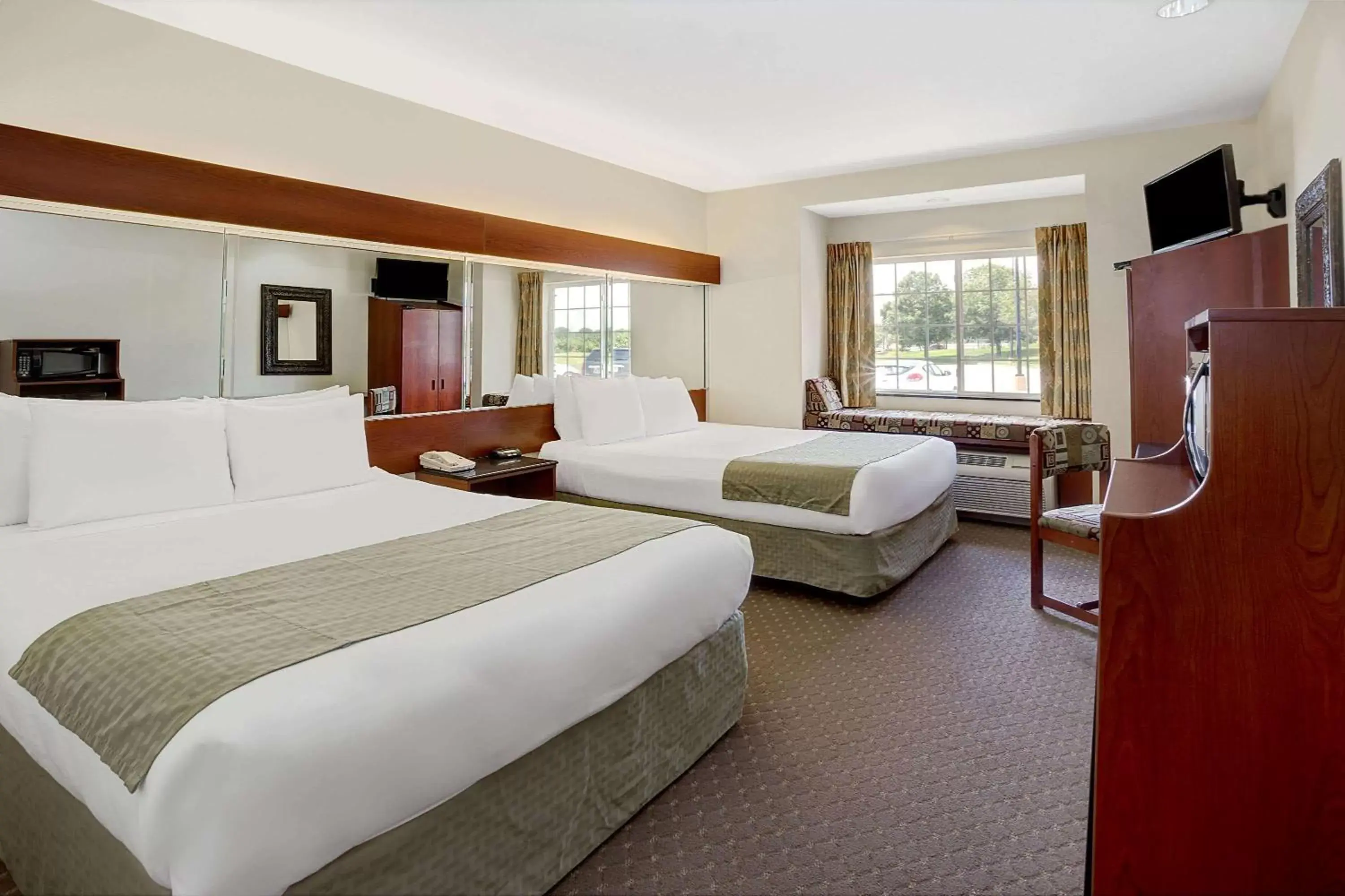 Photo of the whole room in Microtel Inn & Suites by Wyndham Indianapolis Airport