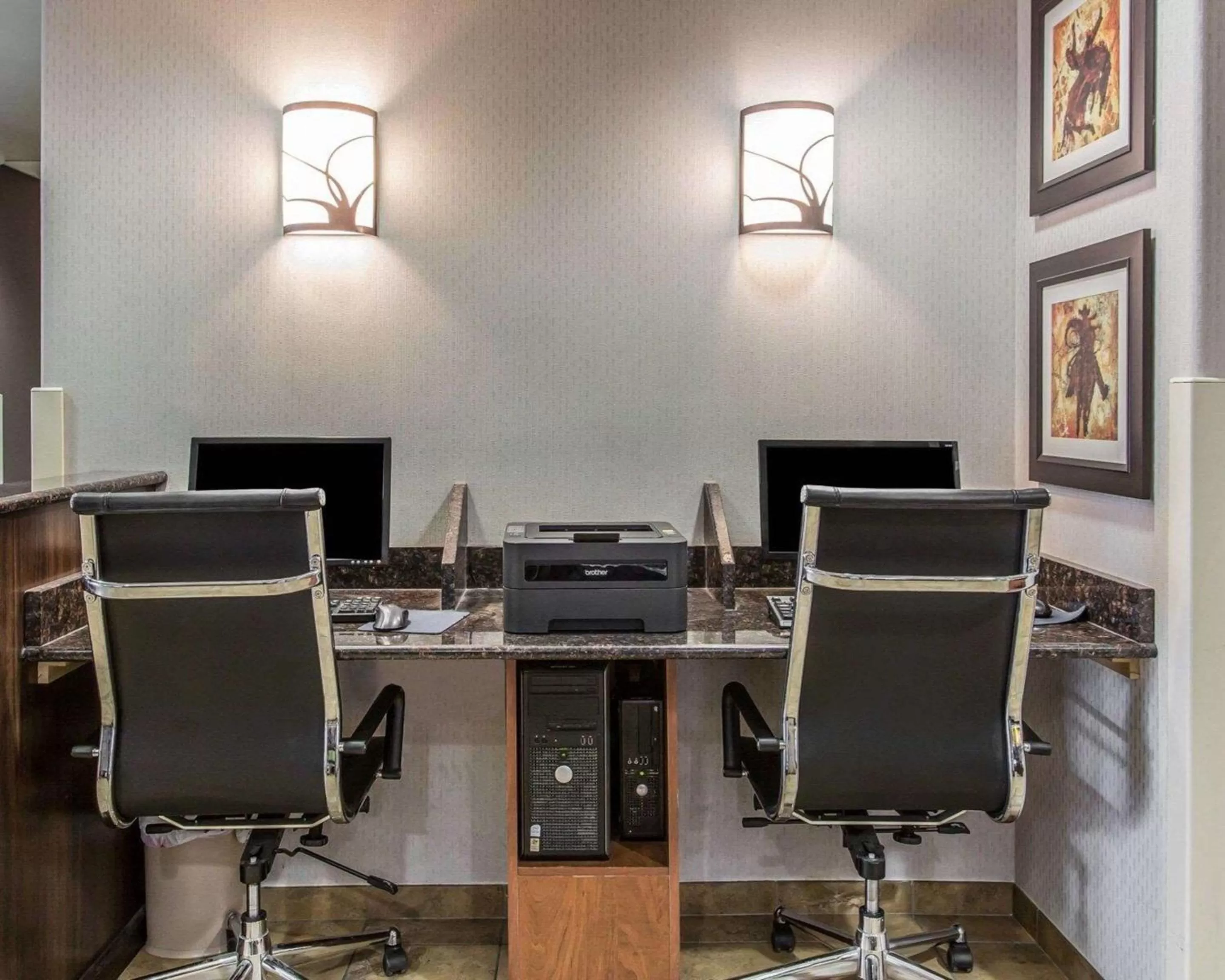 On site in MainStay Suites Casper