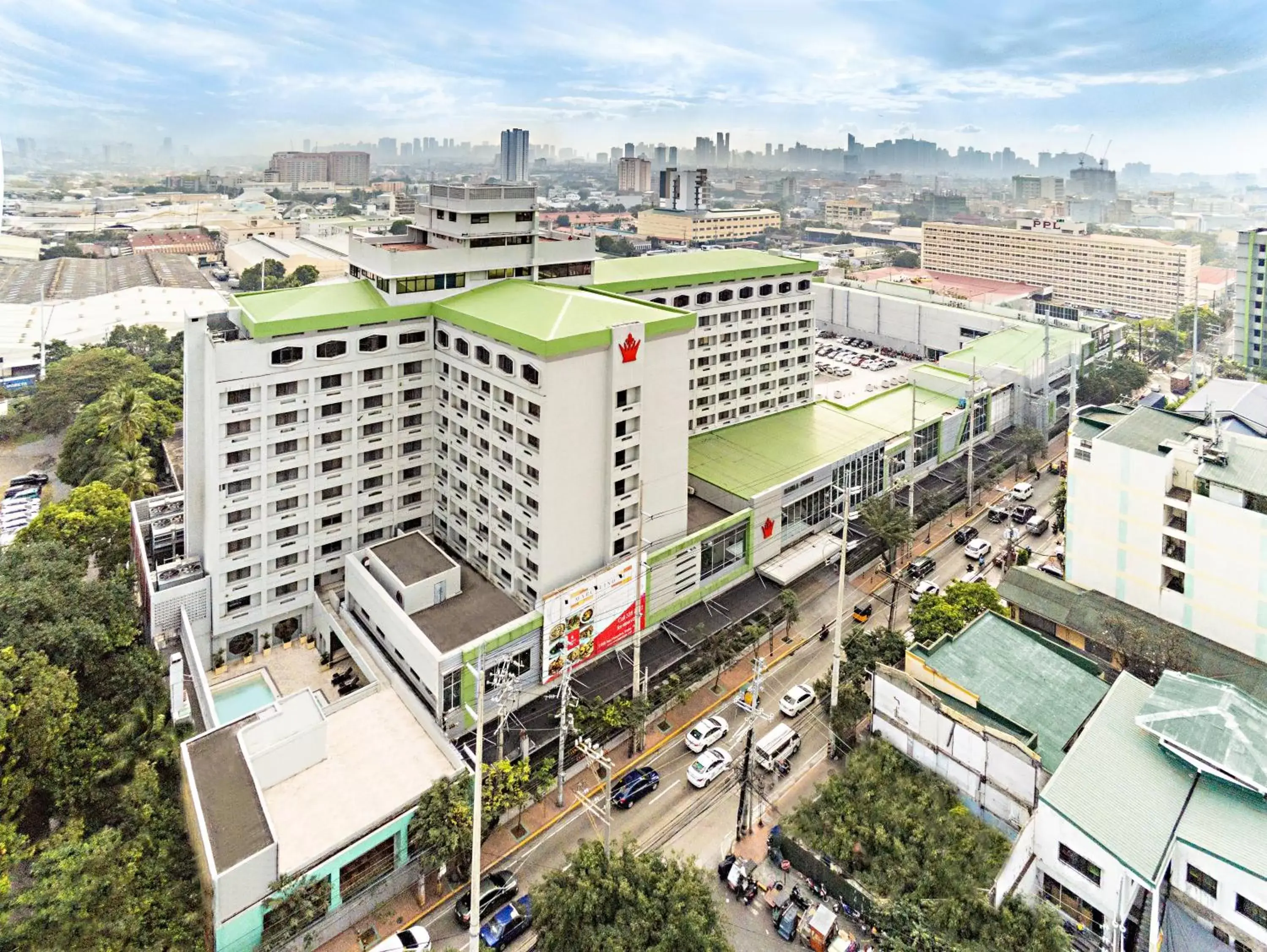 Nearby landmark, Bird's-eye View in Manila Prince Hotel