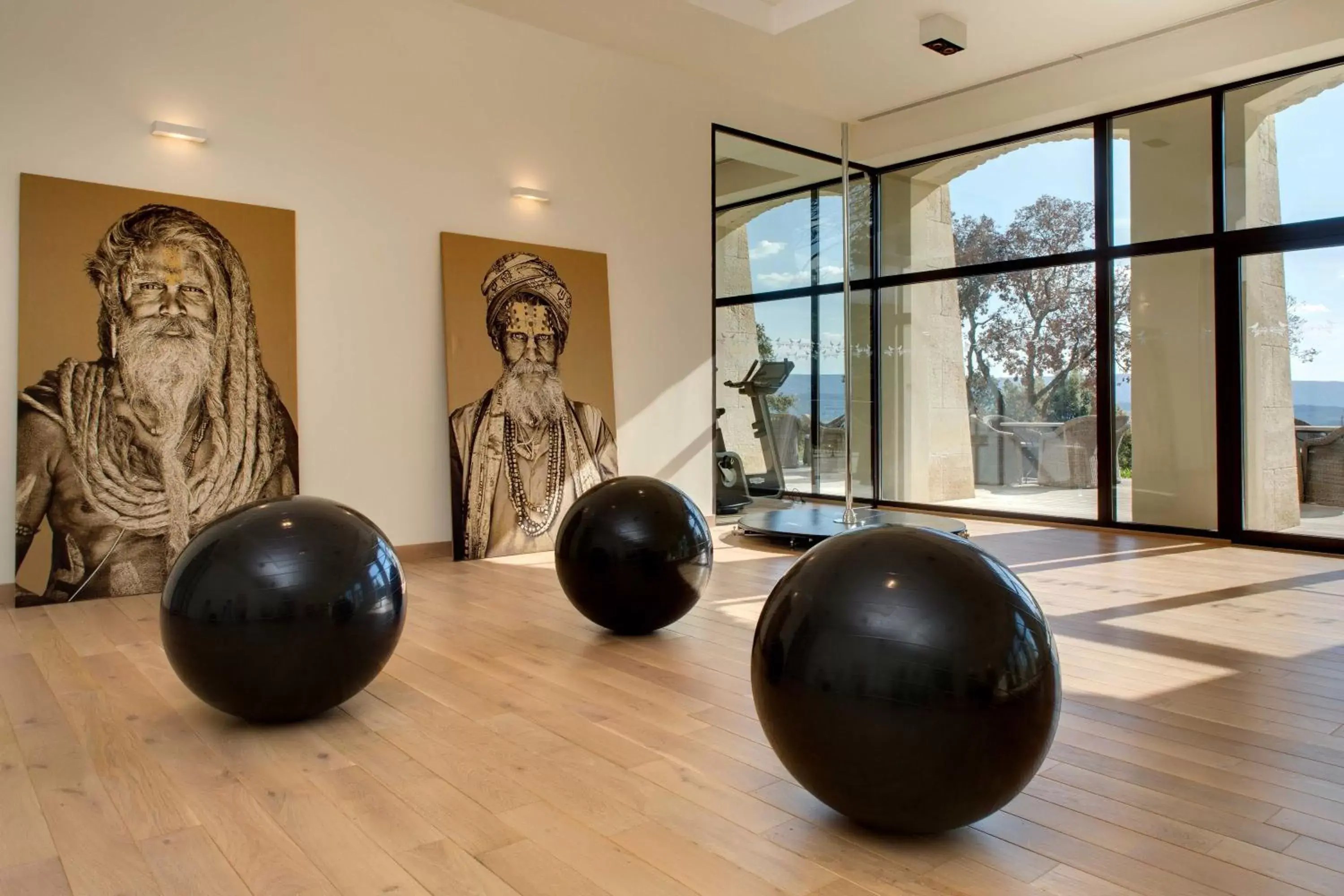 Fitness centre/facilities in Coquillade Provence - Relais & Châteaux Fitness centre/facilities in Coquillade Provence - Relais & Châteaux