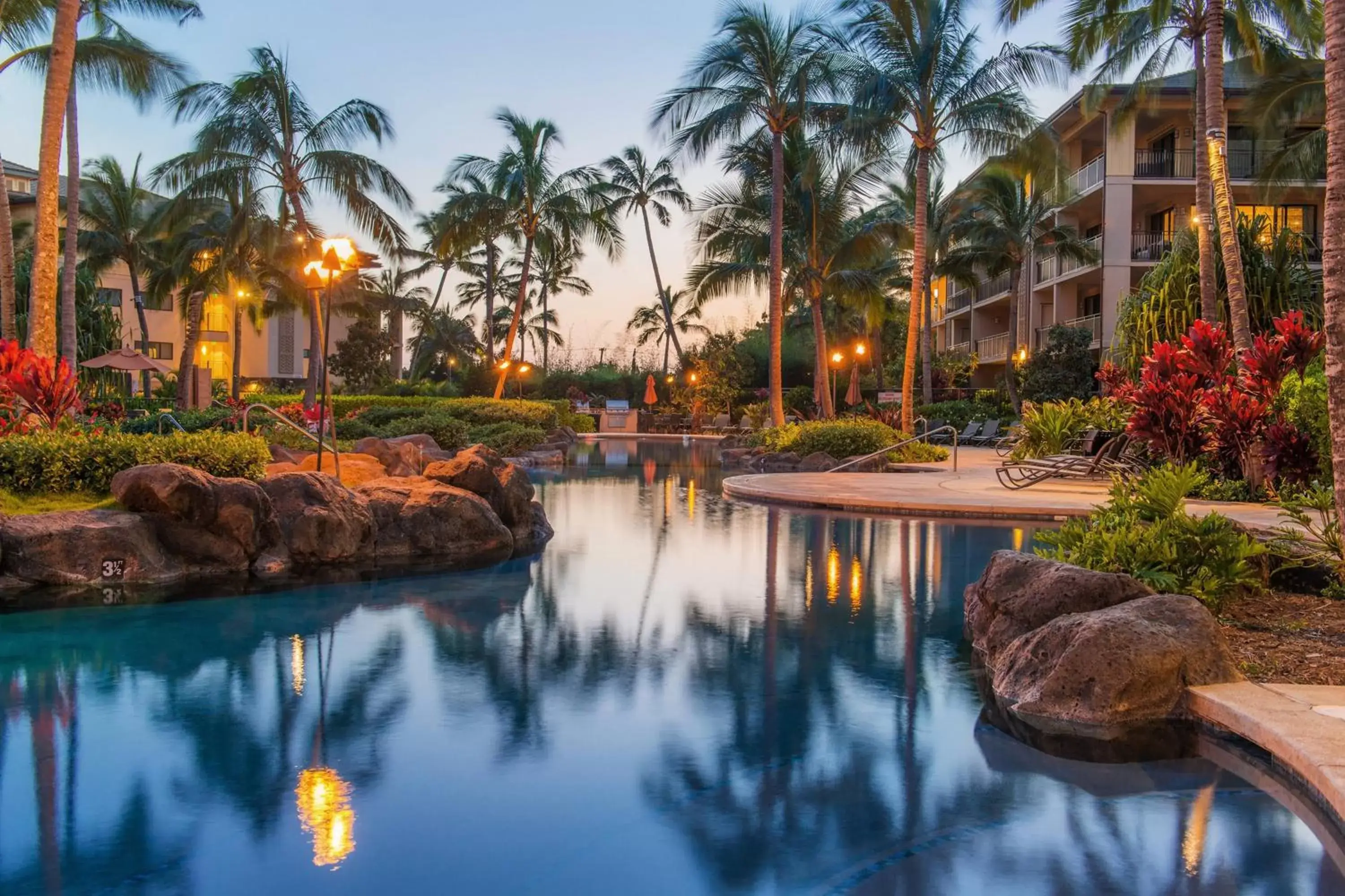 Property building, Swimming Pool in Koloa Landing Resort at Po'ipu, Autograph Collection