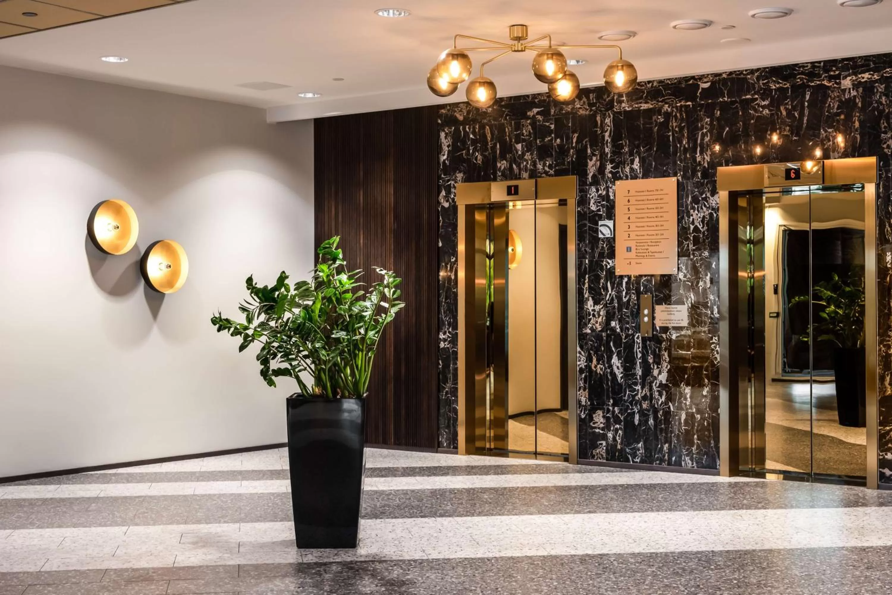 Lobby or reception in Radisson Blu Hotel, Oulu