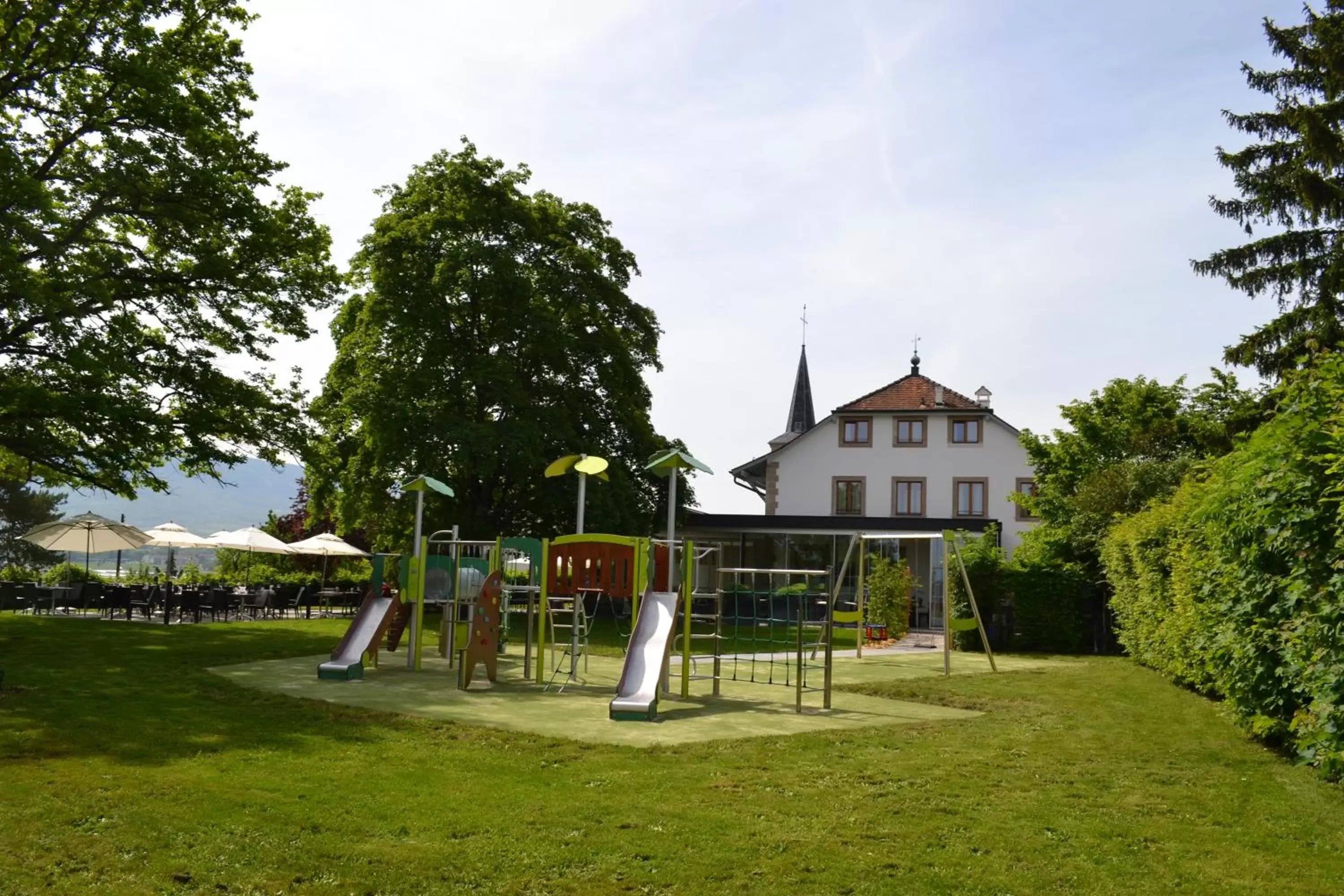 Children play ground, Property Building in Auberge de Confignon