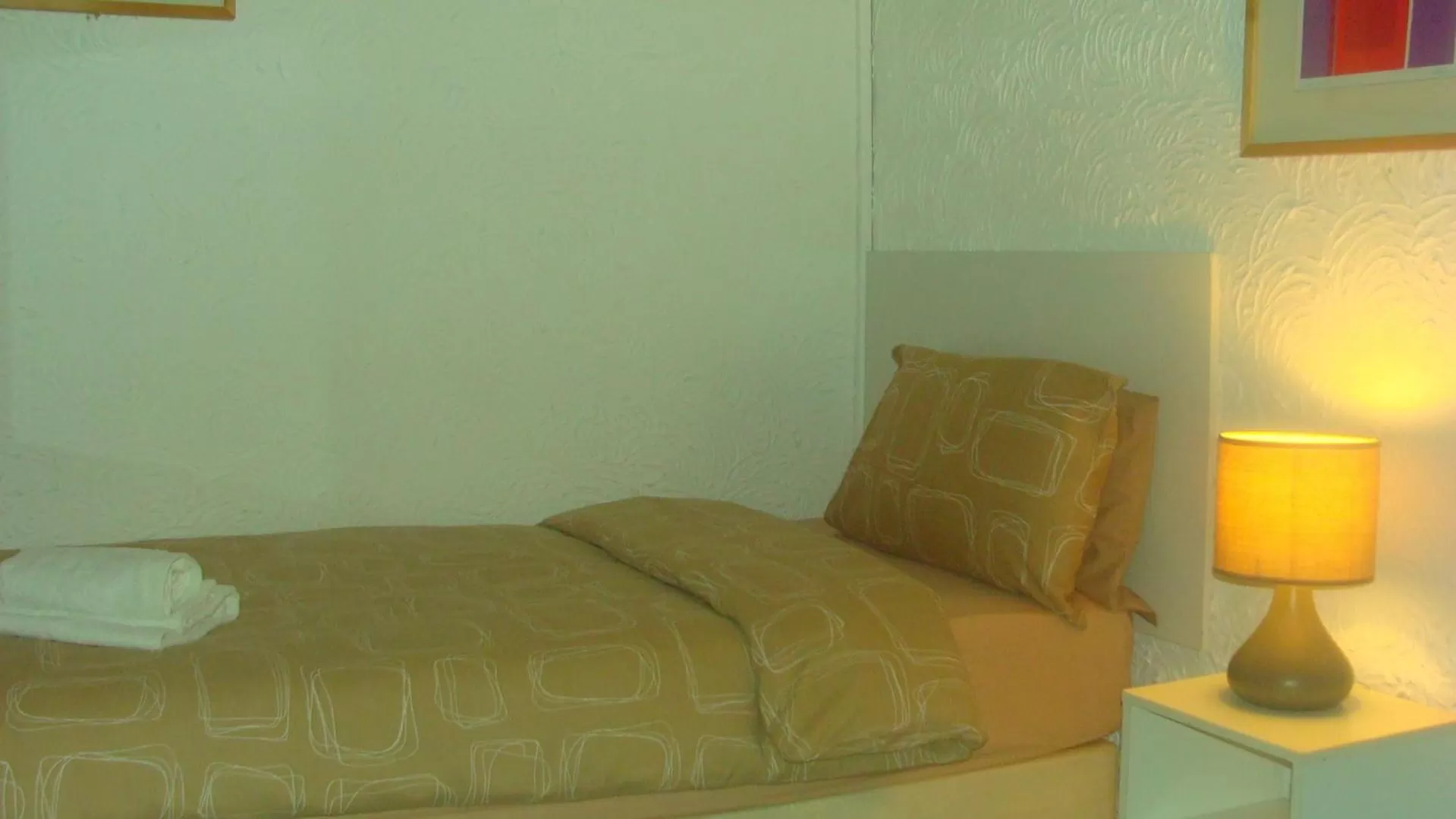 Bed in Wilsons Hotel - Blackpool Tower View