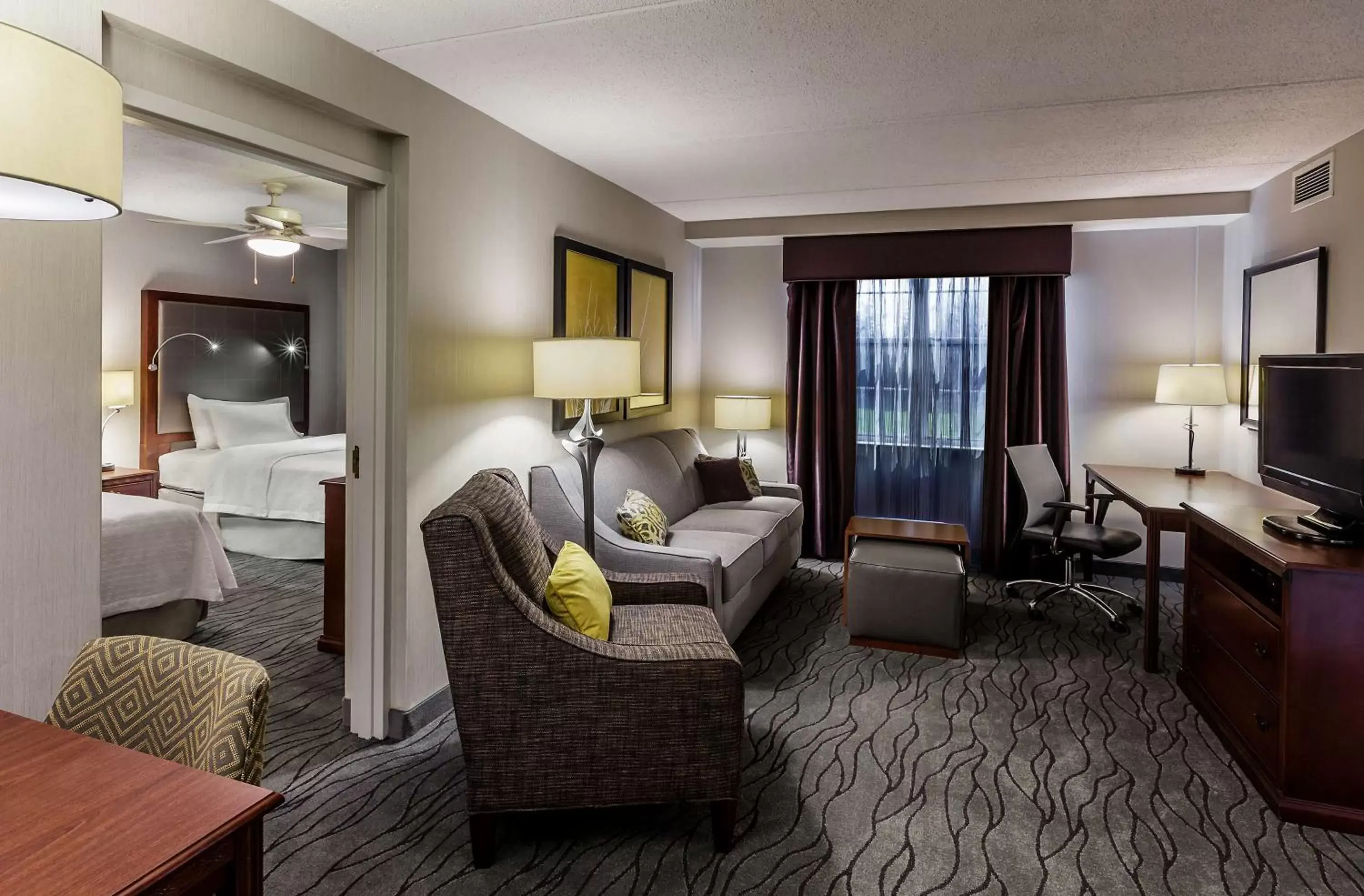 Bedroom, Seating Area in Homewood Suites by Hilton Buffalo/Airport