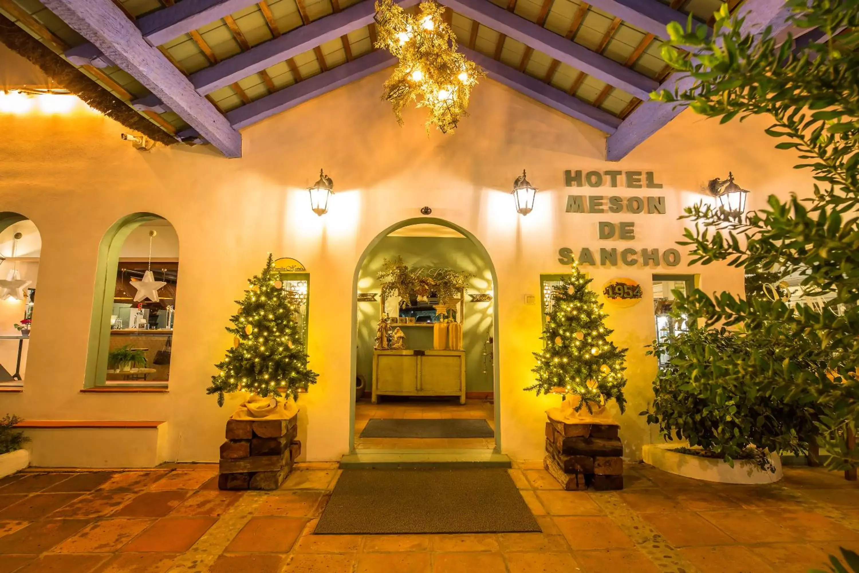 Lobby or reception in Mesón de Sancho